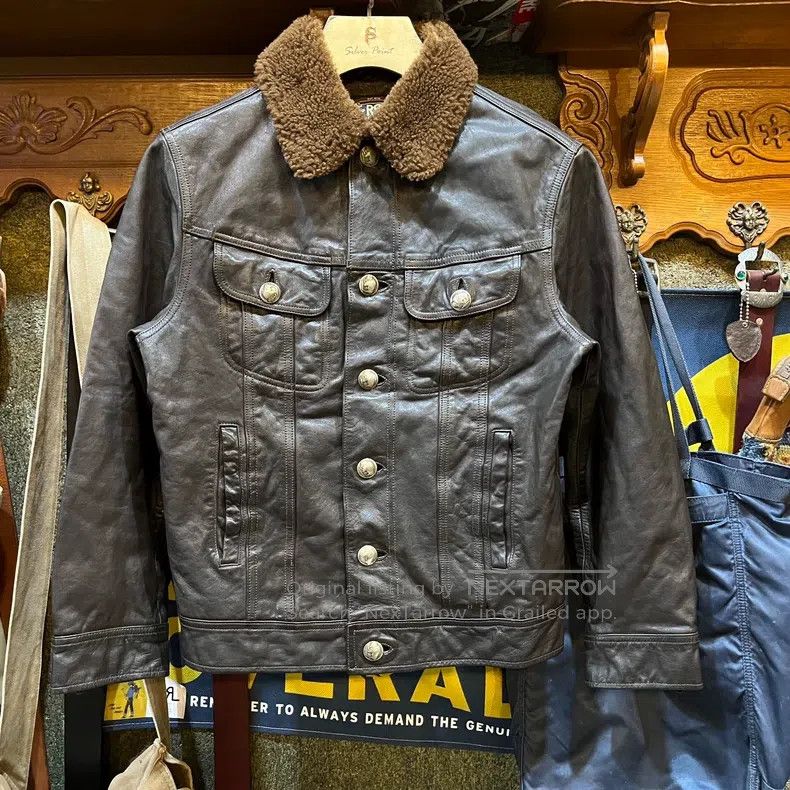 RRL Ralph Lauren Gambler Leather Jacket