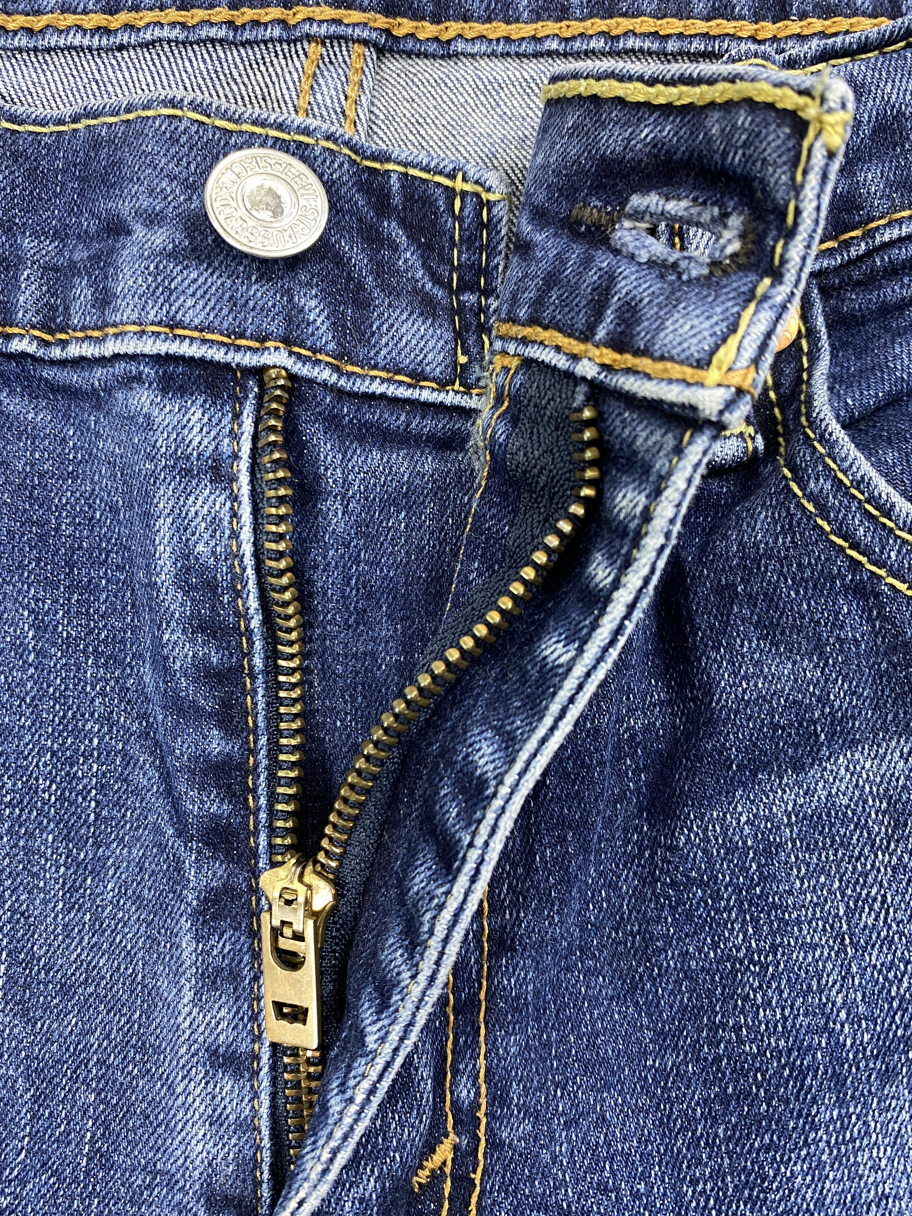 Levi's Distressed Blue Levi's 512 Jeans 31x31 Denim -SJ085 Size US 31 - 6 Thumbnail
