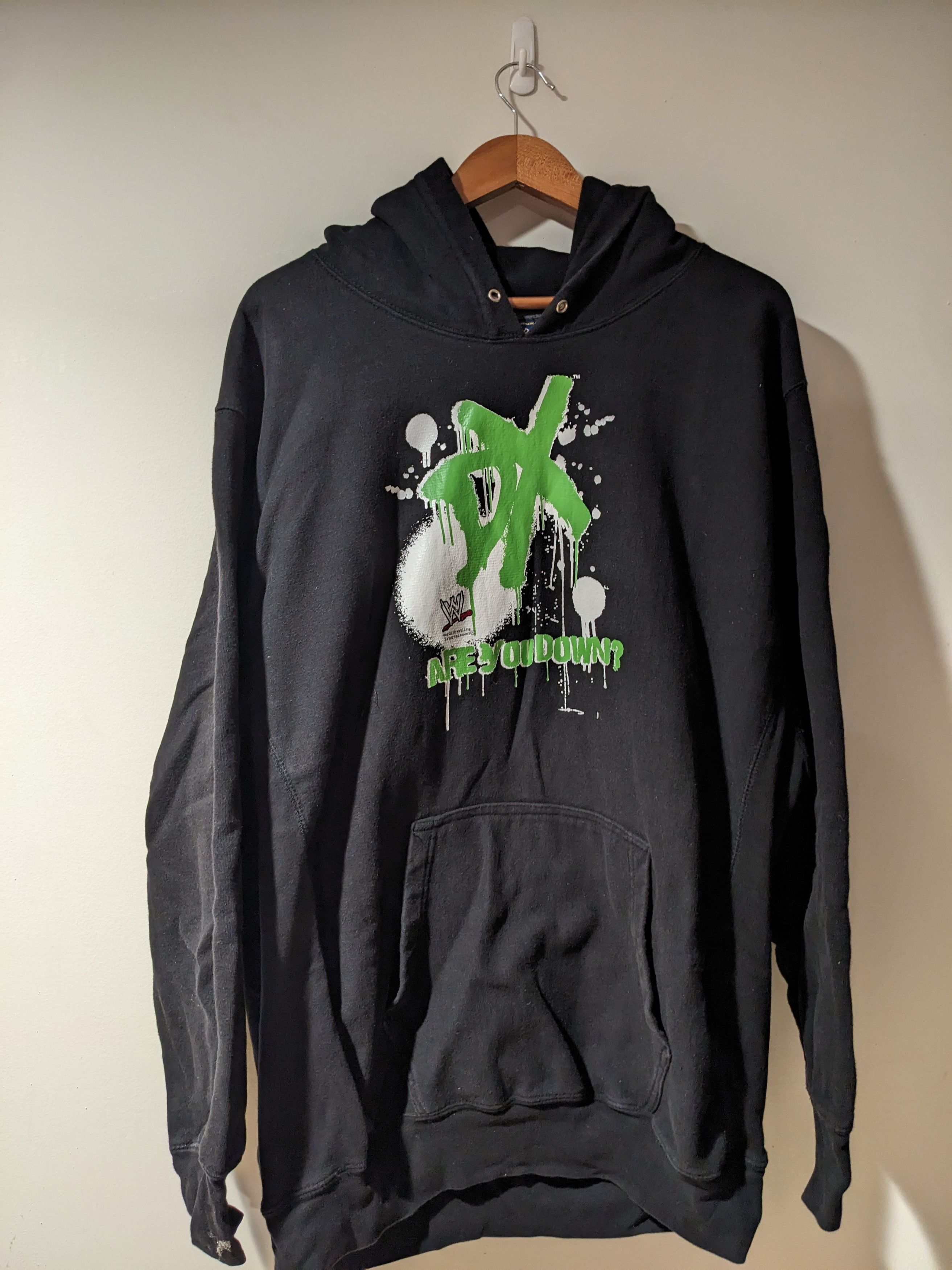 Vintage Y2K WWE D-Generation Are You Down X-Large Hoodie