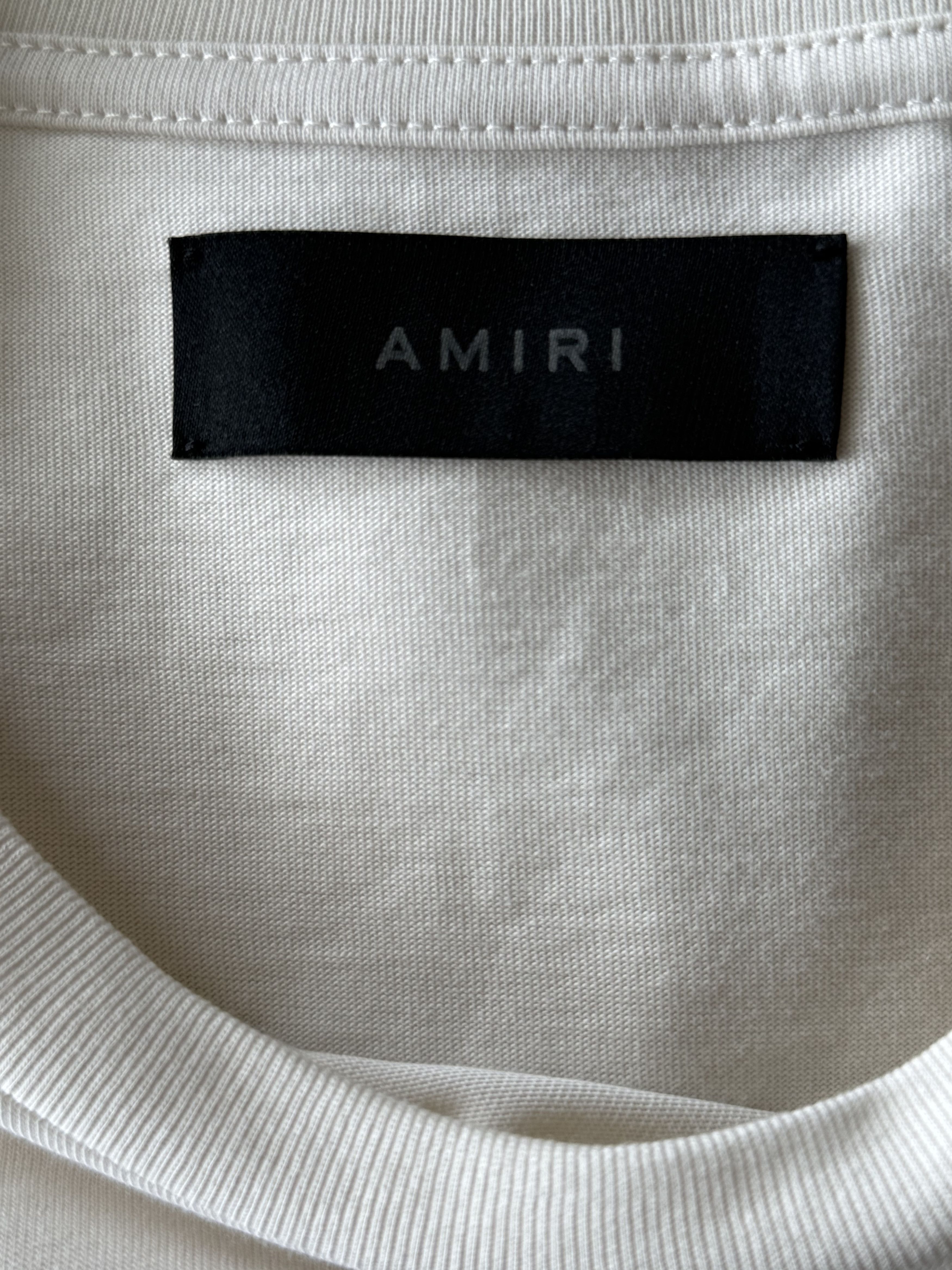 Amiri Amiri White Cheetah Graphic T-Shirt Size US XL / EU 56 / 4 - 3 Thumbnail