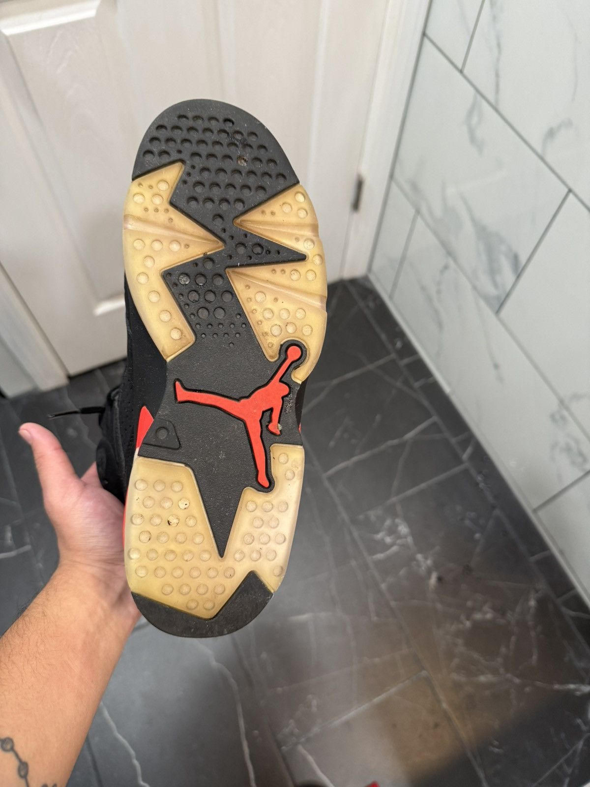 Jordan Brand Air Jordan 6 Retro ‘Infared’ 2019 Size US 7.5 / EU 40-41 - 7 Thumbnail