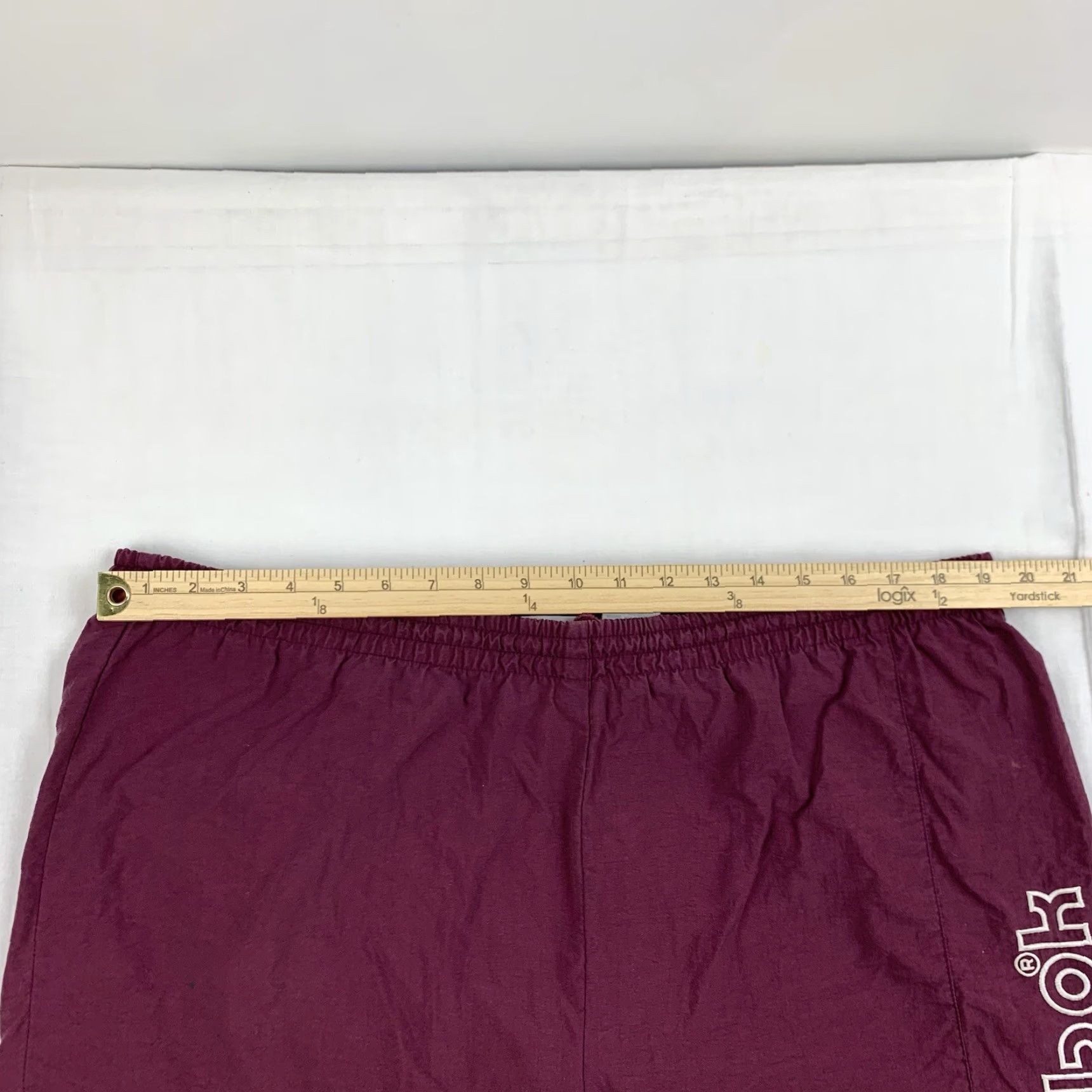 Reebok Vintage Reebok Swim Trunks Adult Medium Red Swimsuit Spellout 90s Shorts Beach Size US 31 - 6 Thumbnail