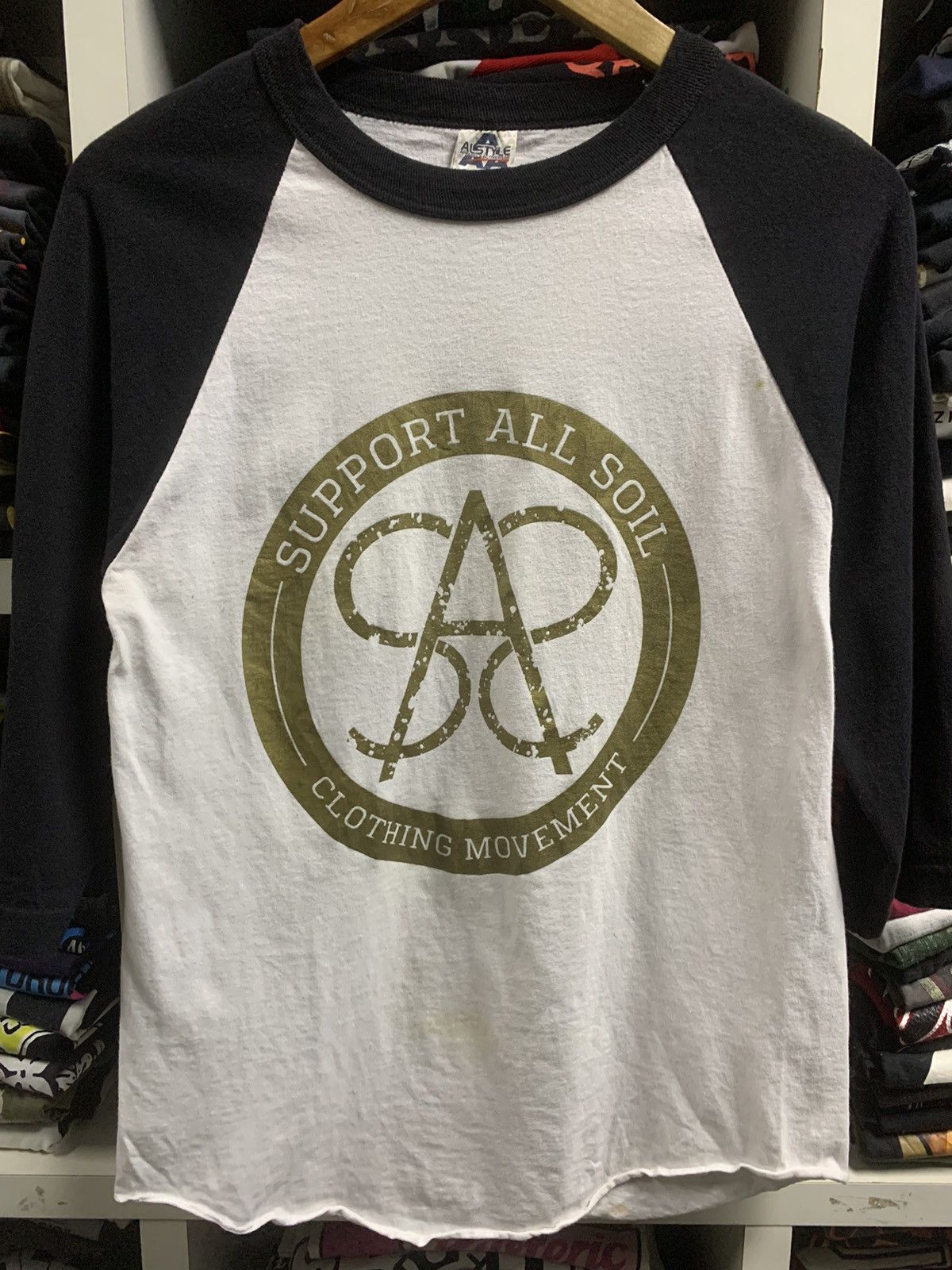 Alstyle × Vintage Vintage Support All Soil Shirt Size US S / EU 44-46 / 1 - 2 Thumbnail