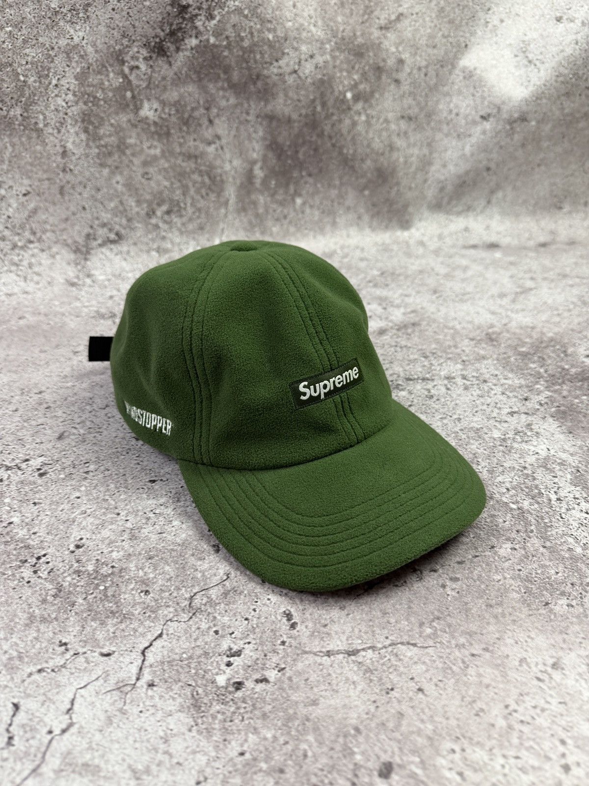 Supreme Supreme Olive Green Box Logo 5 Panel Hat | Grailed
