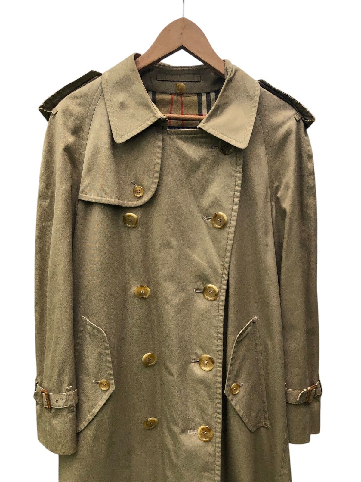 Burberry Vintage Burberry Trench Coat Size US L / EU 52-54 / 3 - 9 Thumbnail