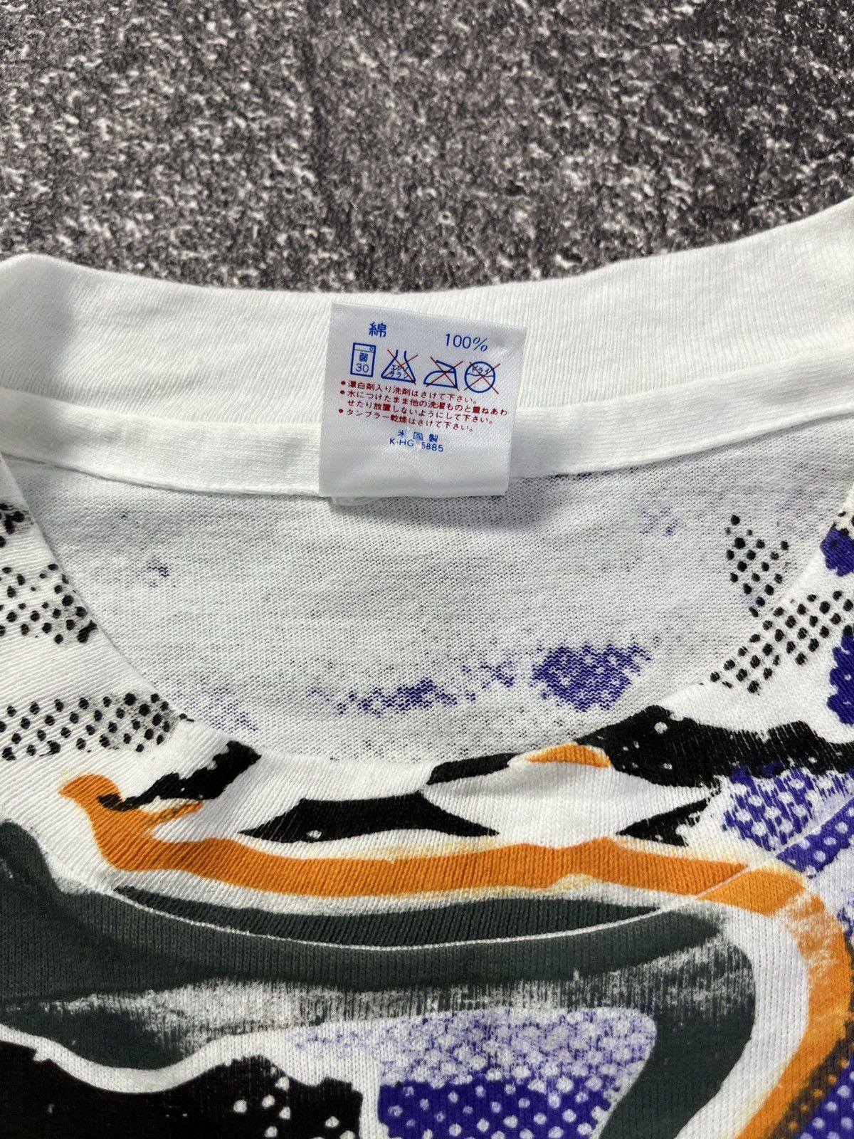 Asics Asics vintage aop tshirt Size US M / EU 48-50 / 2 - 5 Thumbnail