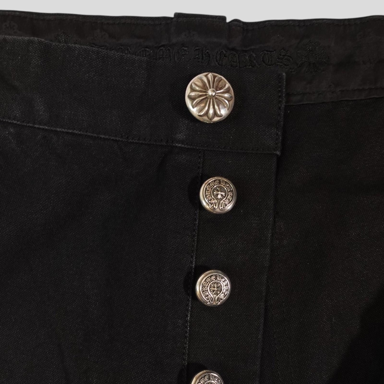 Chrome Hearts Chrome Hearts Cross Patch Carpenter Shorts in Black - 38 Size US 38 / EU 54 - 4 Thumbnail