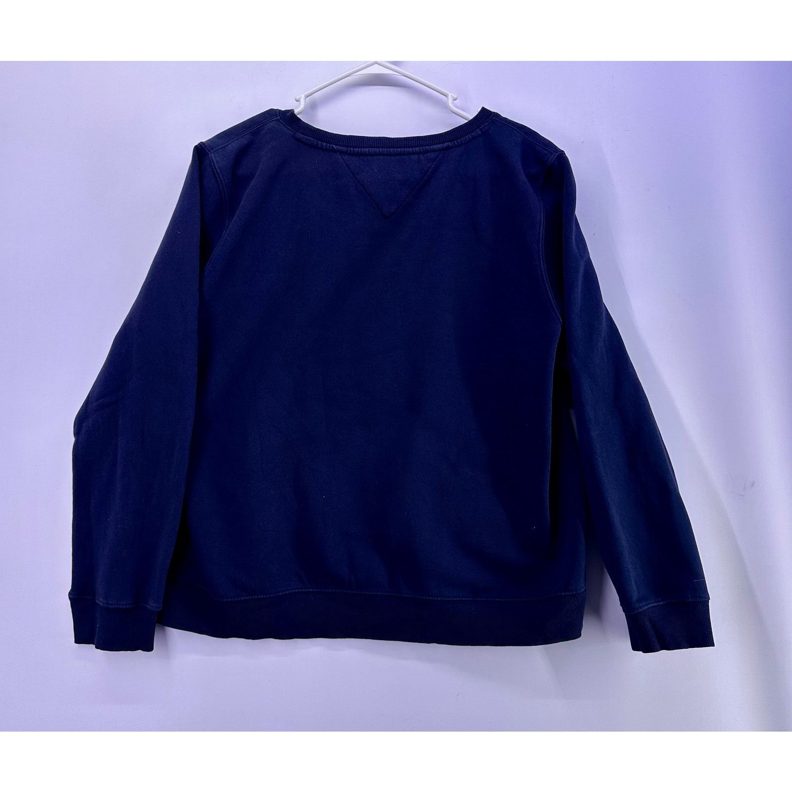 Tommy Hilfiger Vintage Tommy Hilfiger Navy Crewneck sweater Size XL Size US XL / EU 56 / 4 - 8 Thumbnail