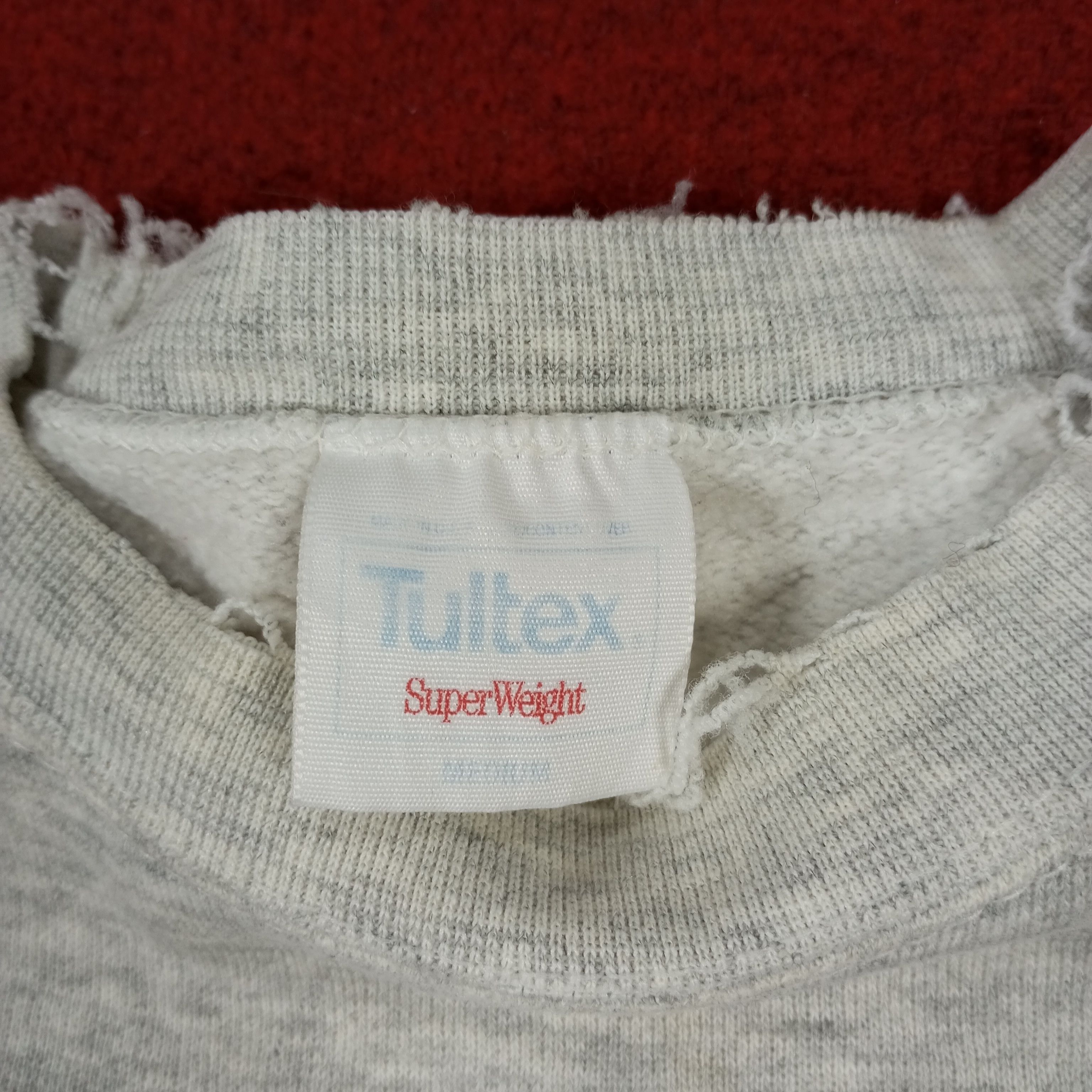 Tultex × Vintage Ohio State University Buckeyes Vintage Distressed Sweatshirt Size US S / EU 44-46 / 1 - 8 Thumbnail