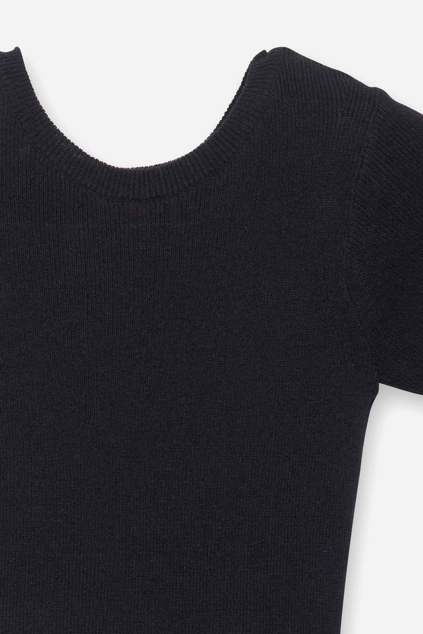 The Elder Statesman $495 The Elder Statesman Delicash Black Fitted Tee Size L / US 10 / IT 46 - 5 Thumbnail