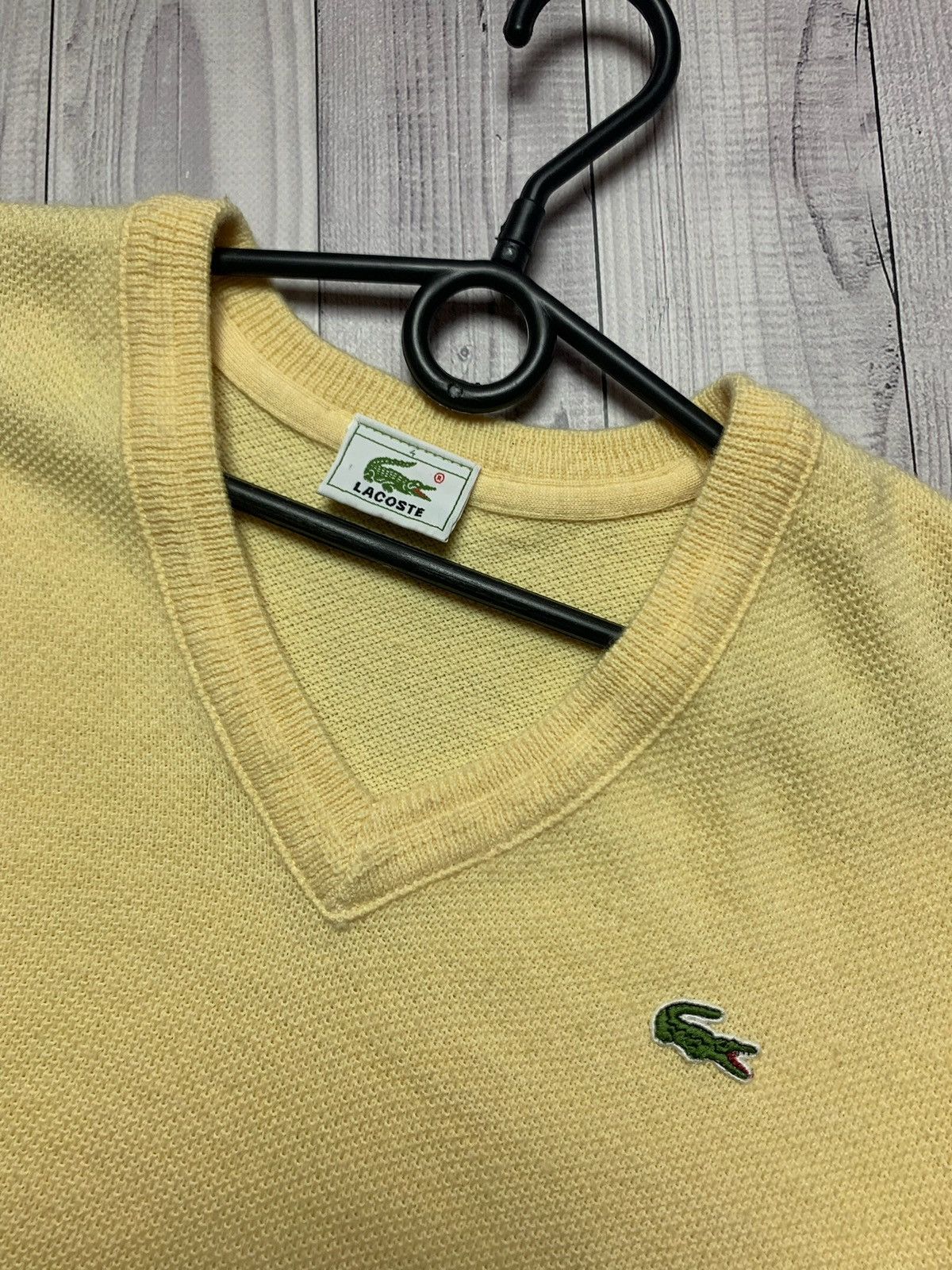 Lacoste × Vintage Lacoste vintage knitted sweater Size M Size US M / EU 48-50 / 2 - 4 Thumbnail