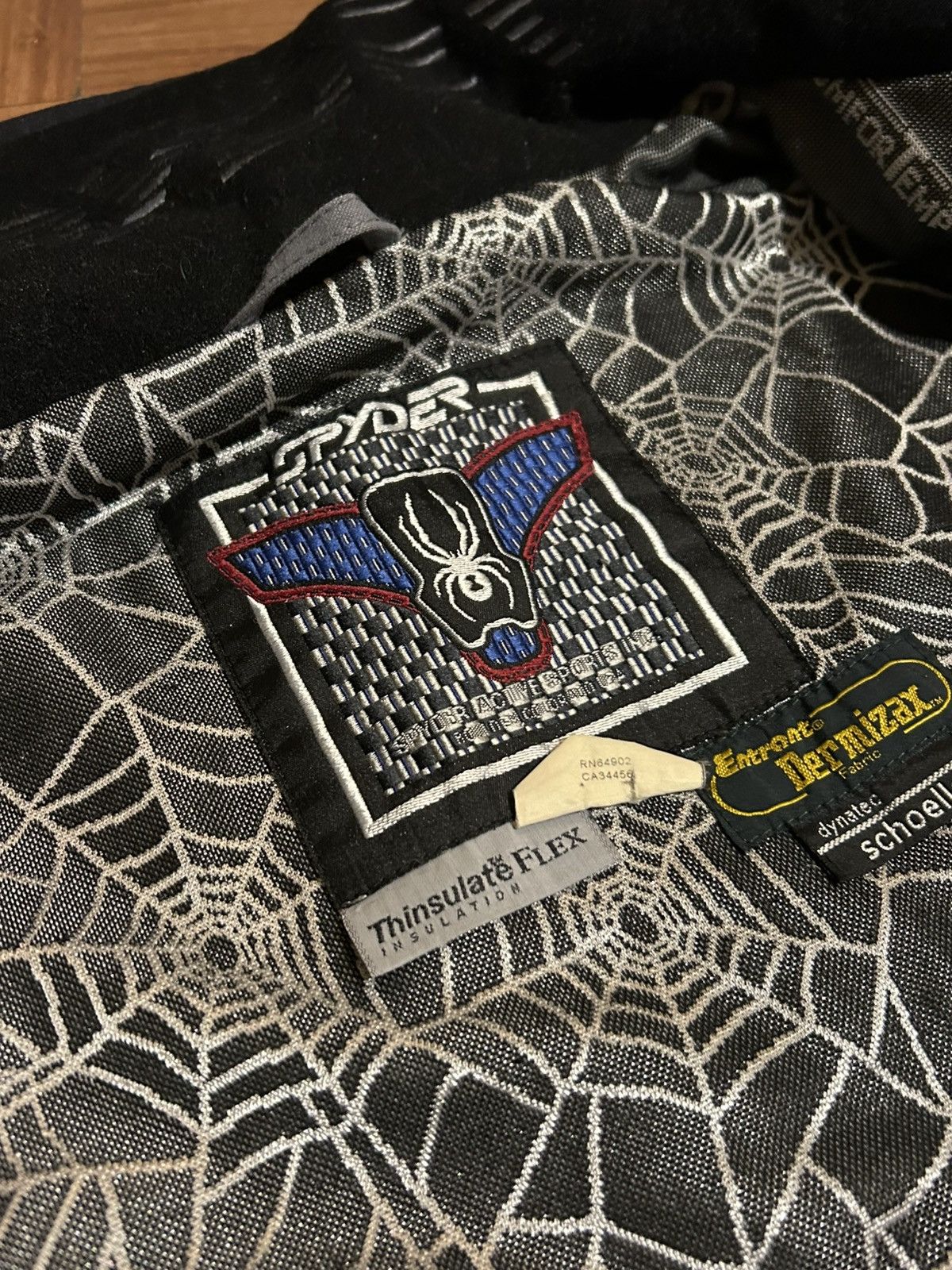 Spyder Vintage Spyder Heavy Jacket with Spider Web Liner Size US L / EU 52-54 / 3 - 4 Thumbnail