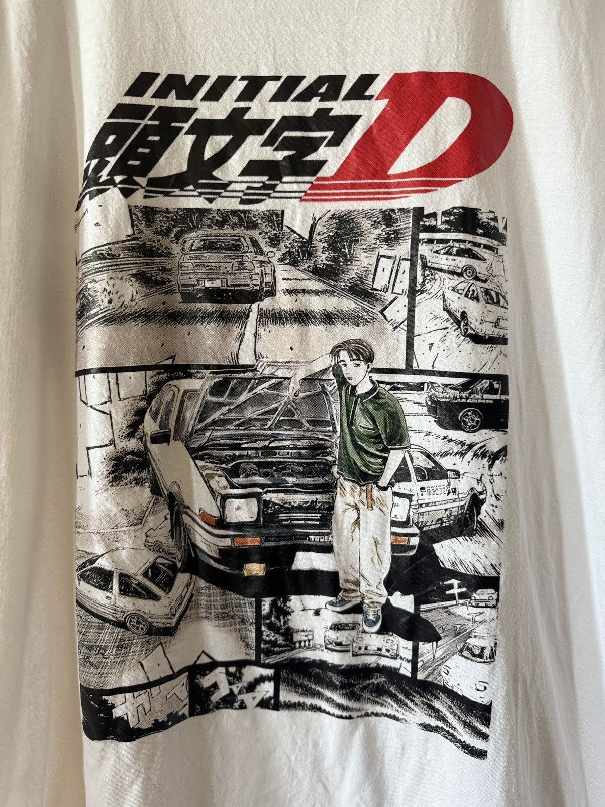 Japanese Brand × Vintage Vintage Initial D Size US XL / EU 56 / 4 - 5 Thumbnail