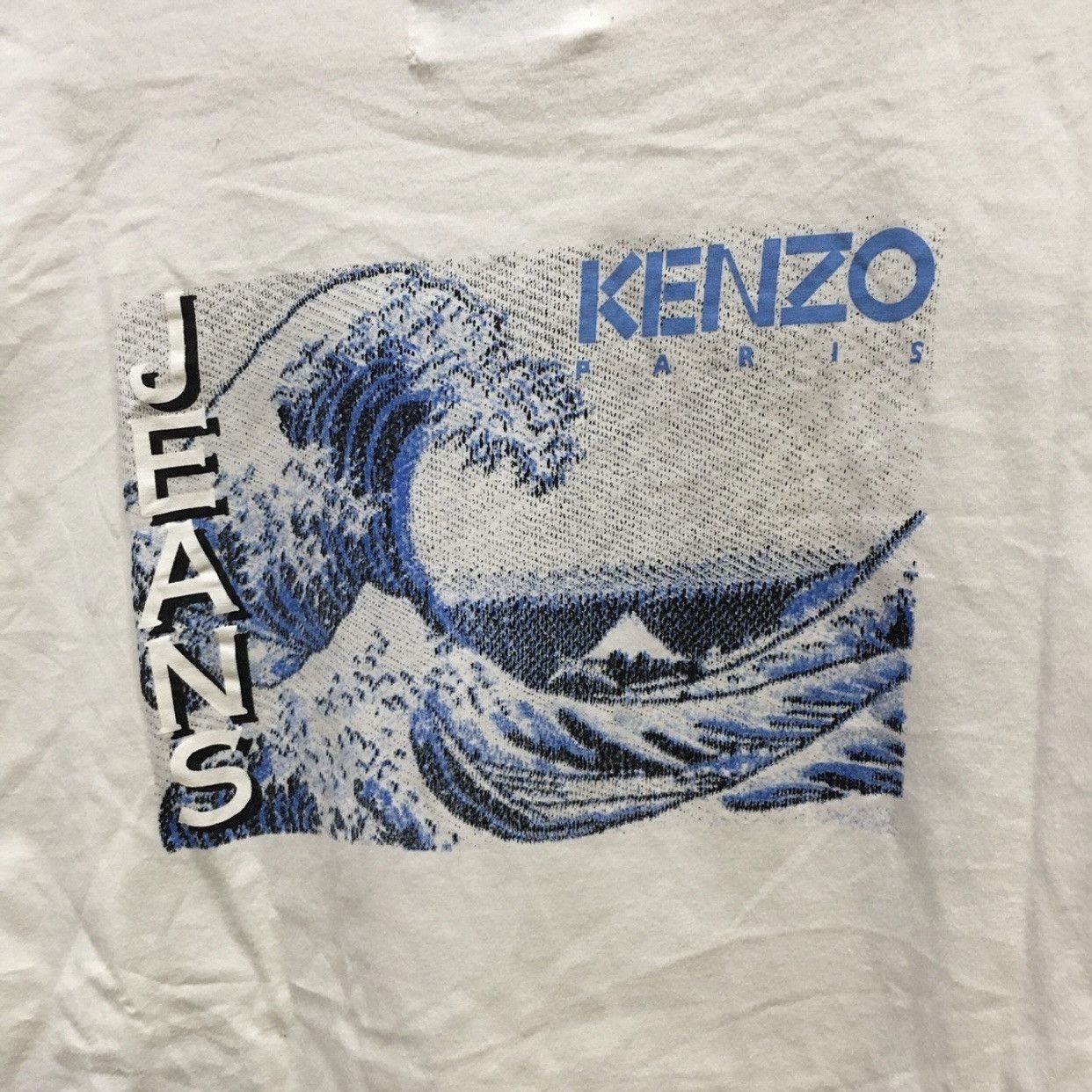 Kenzo × Vintage VINTAGE‼️Kenzo Wave Design T-Shirts Size US L / EU 52-54 / 3 - 3 Thumbnail
