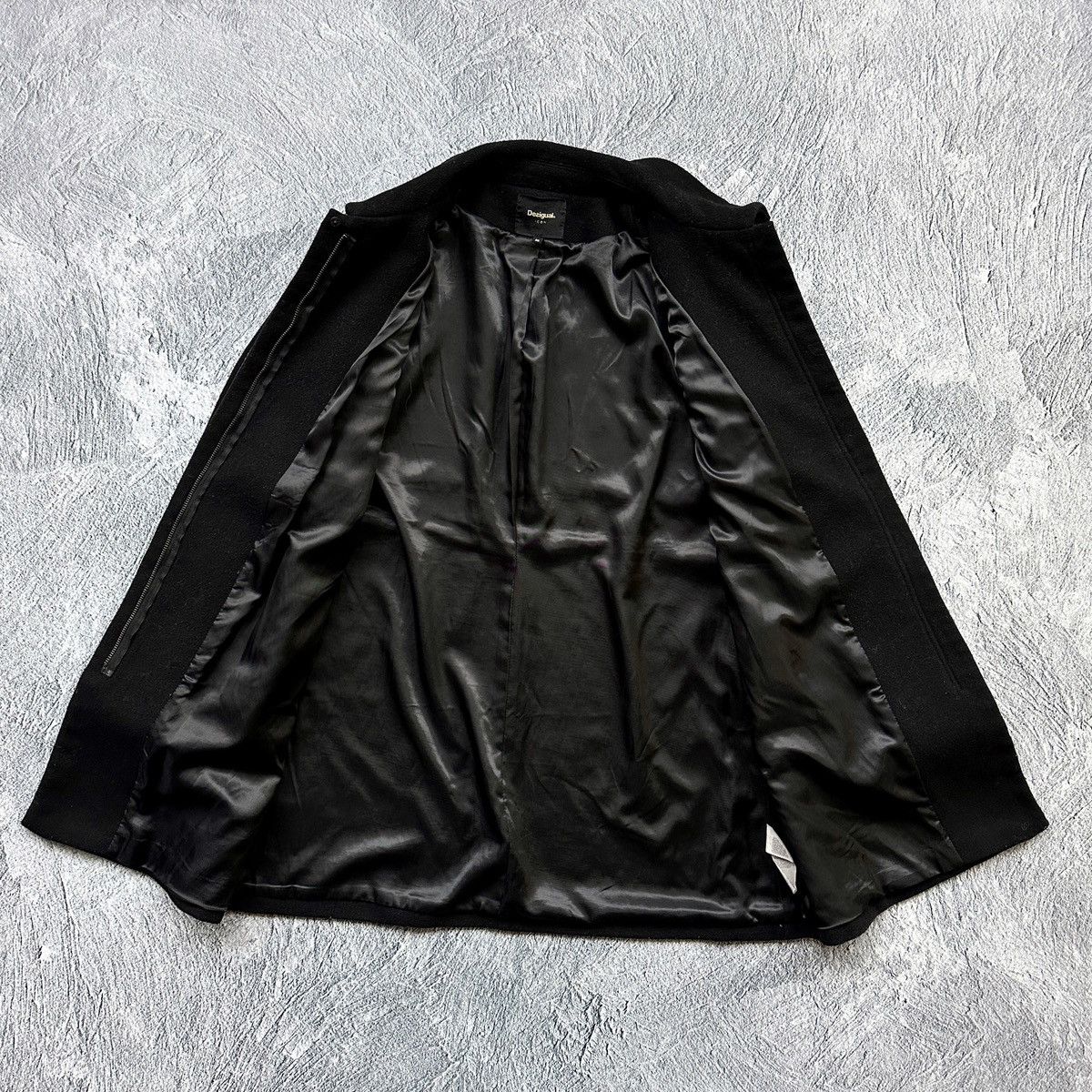 Desigual Desigual ElisabethCoat Wool Full Zip Jacket RRP - 360$ Size L / US 10 / IT 46 - 15 Thumbnail