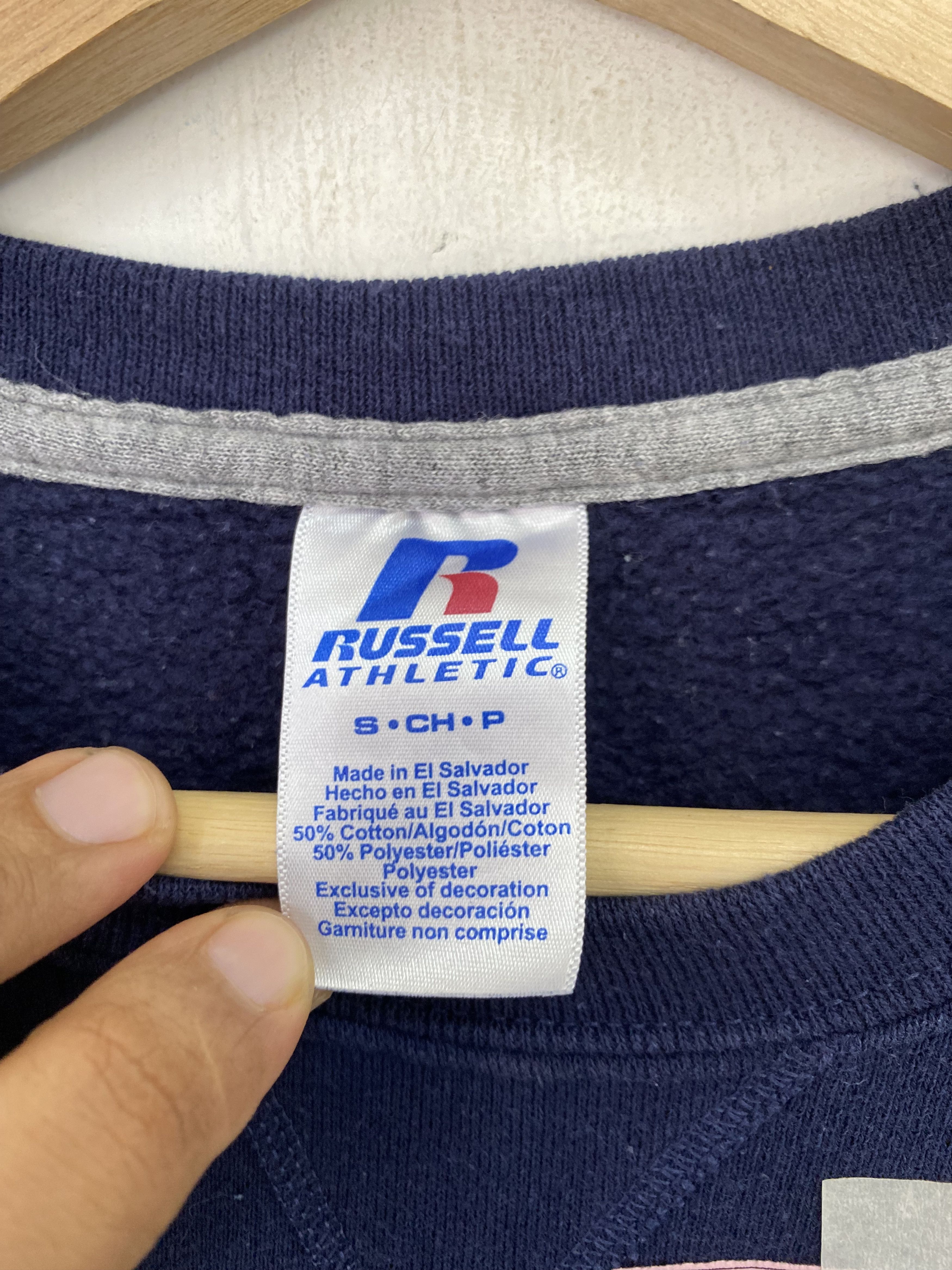 Other Wesley Soccer College Sweatshirt Blue Small Size Size US S / EU 44-46 / 1 - 7 Thumbnail