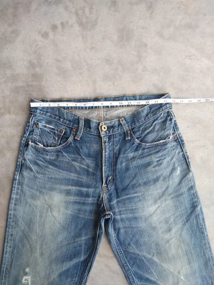 Levi's Vintage Levi's Jeans 502 Distressed Denim 31x30 Size US 31 - 8 Thumbnail