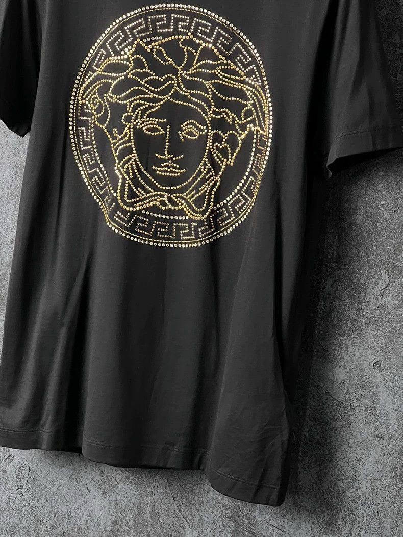 Versace Versace Medusa cotton crewneck short-sleeved T-shirt Size US XS / EU 42 / 0 - 4 Thumbnail