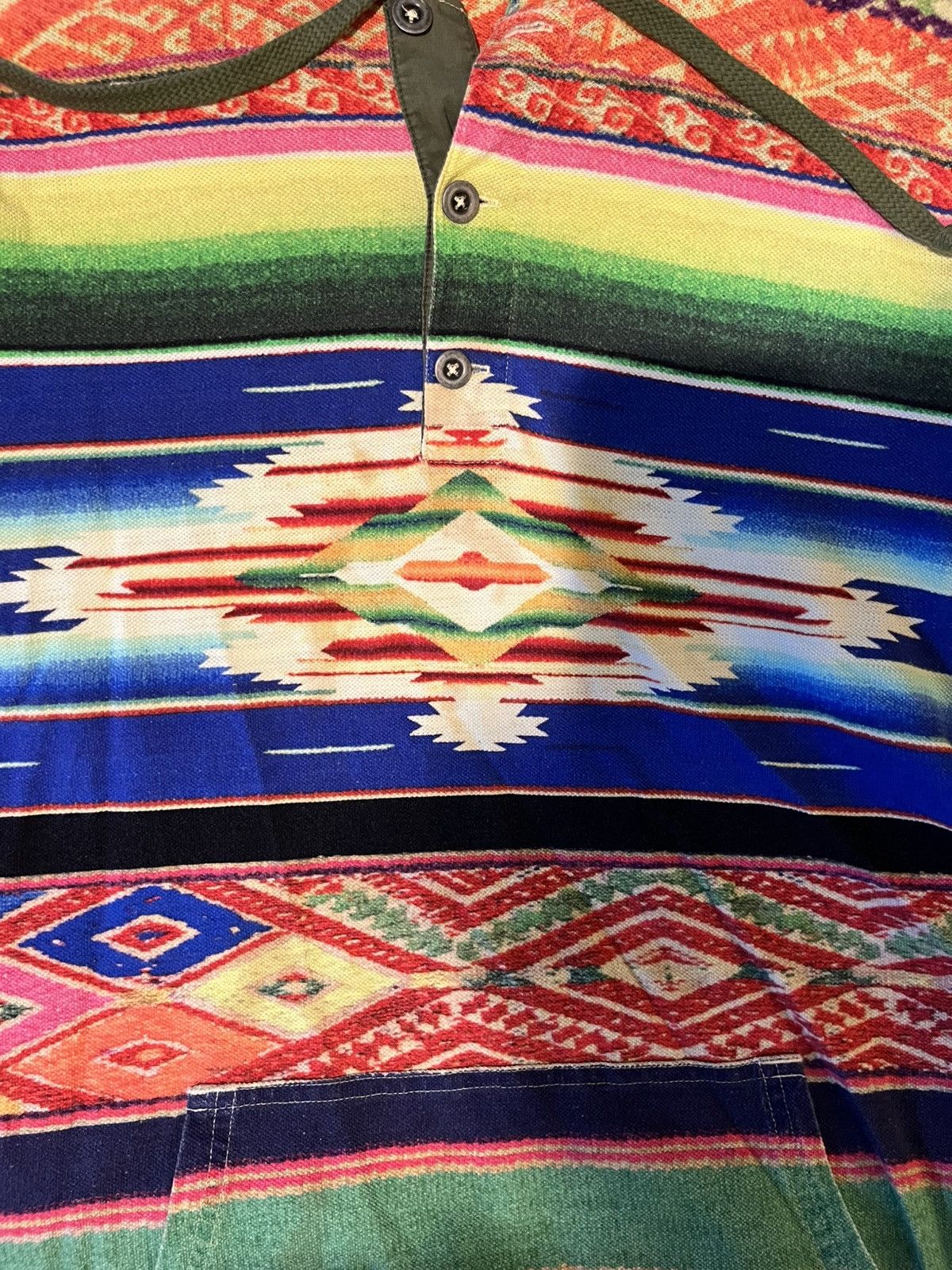 Polo Ralph Lauren Polo Ralph Lauren Men’s Southwestern Aztec Multicolor Hoodie Size US M / EU 48-50 / 2 - 8 Thumbnail