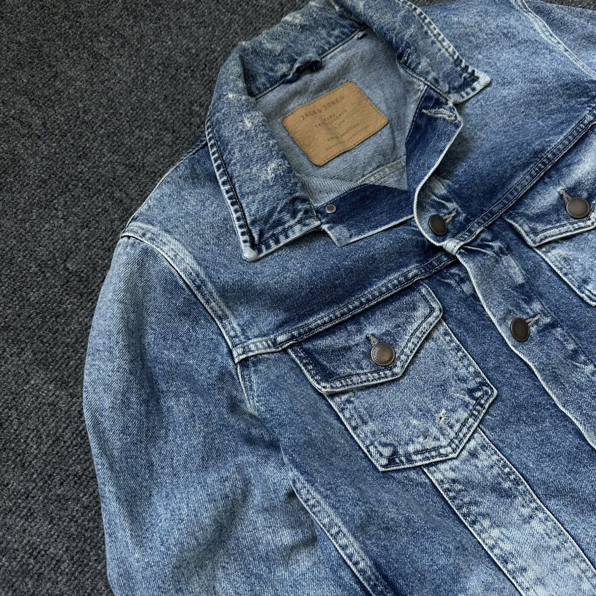 Jack & Jones Mans Denim Jacket Jack & Jones Size M 2016 Year 00s USA Hype Size US M / EU 48-50 / 2 - 6 Thumbnail