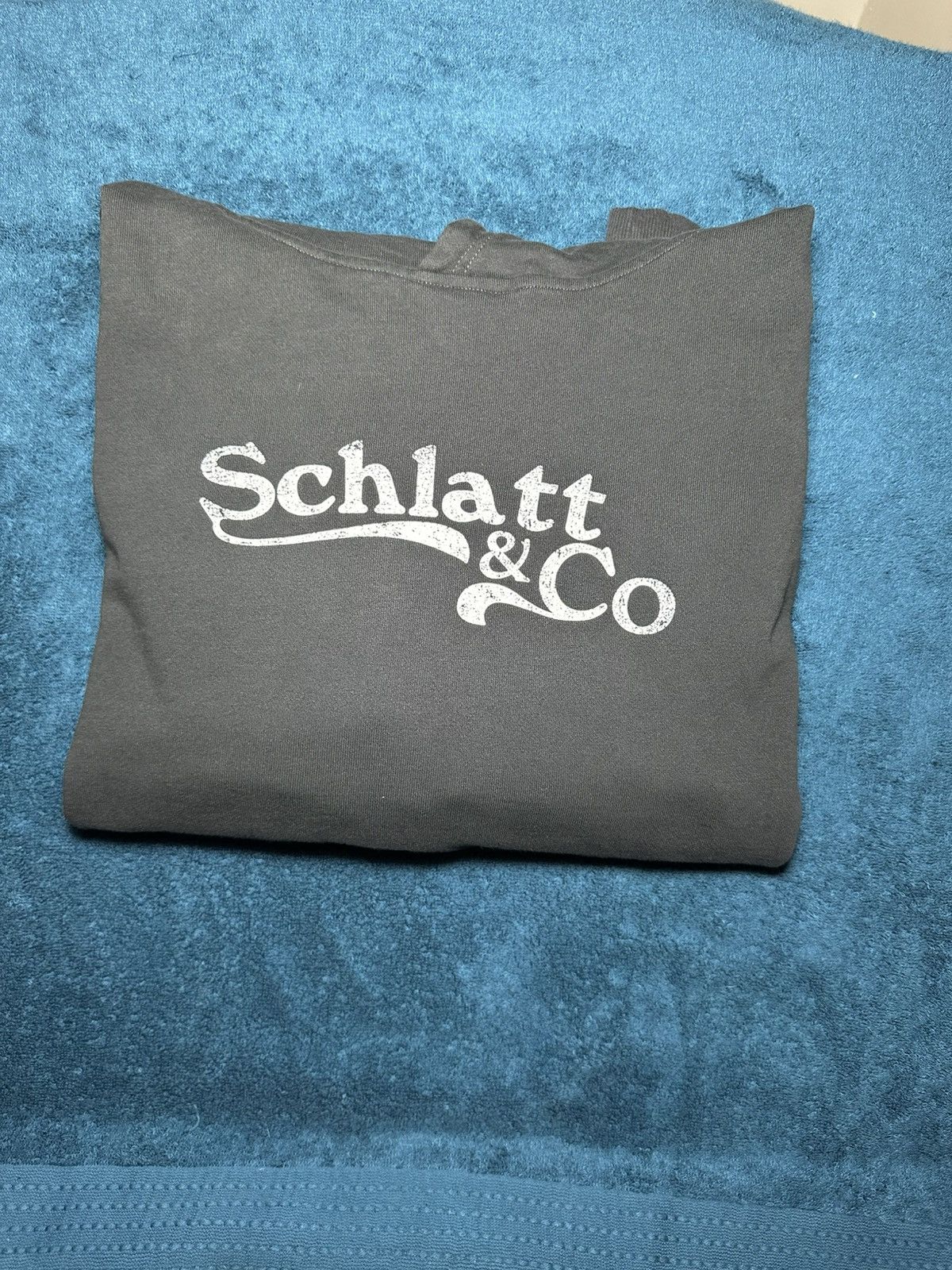Designer × Supreme Black Schlatt&Co Hooded sweatshirt Size US L / EU 52-54 / 3 - 11 Thumbnail