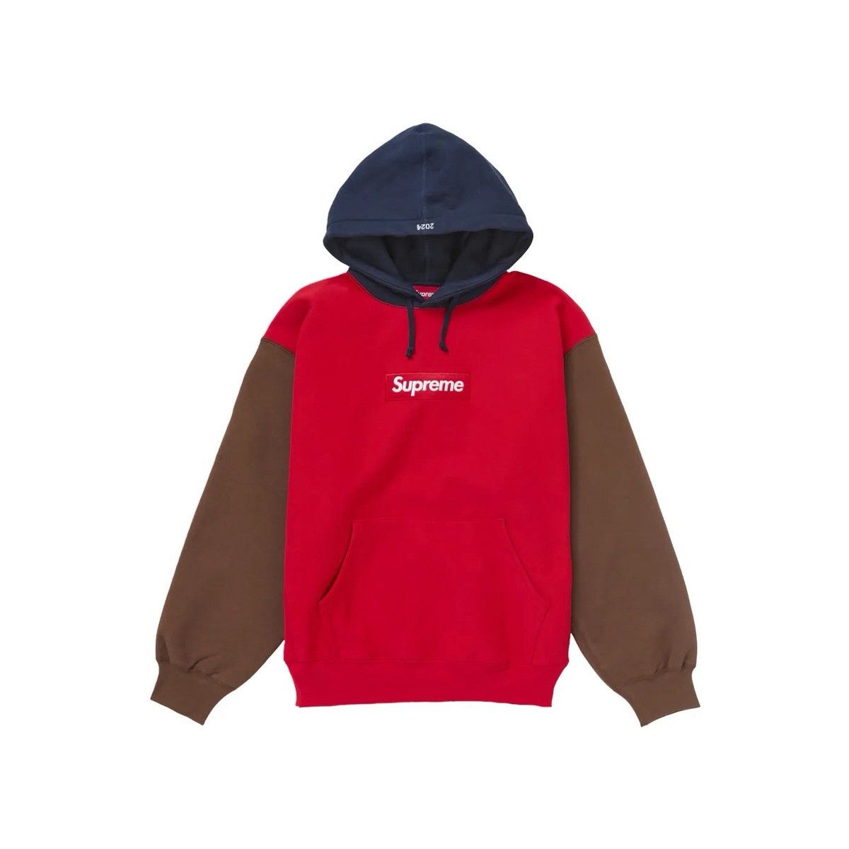 Supreme Supreme Box Logo Hooded Sweatshirt Multicolor (FW24) Size US M / EU 48-50 / 2 - 1 Thumbnail