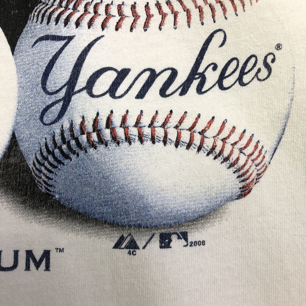 MLB Vintage Y2K 06 New York Yankees MLB Tshirt Size US L / EU 52-54 / 3 - 4 Thumbnail
