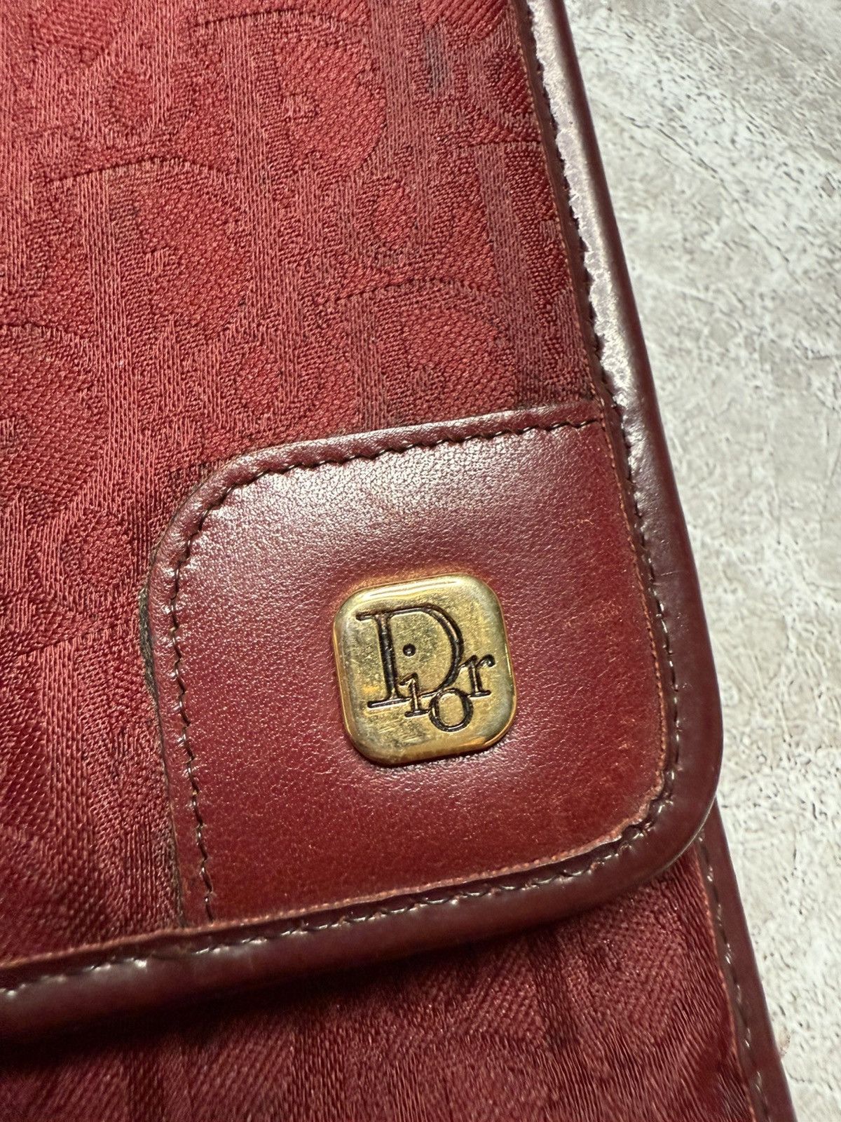 Dior Vintage Dior Monogram Chain Crossbody Bag Size ONE SIZE - 6 Thumbnail