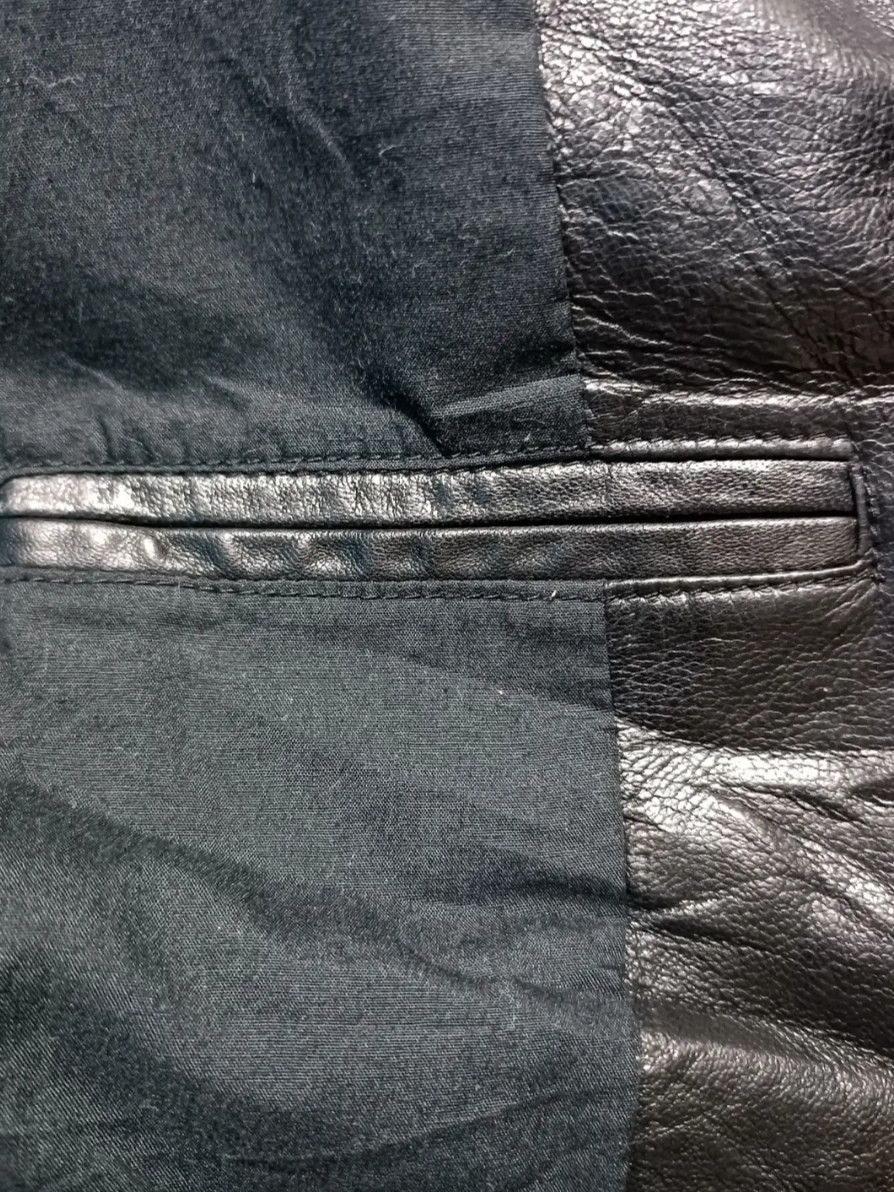 Vanquish Vanquish Genuine Leather Blazer Jacket One Button Size US M / EU 48-50 / 2 - 6 Thumbnail