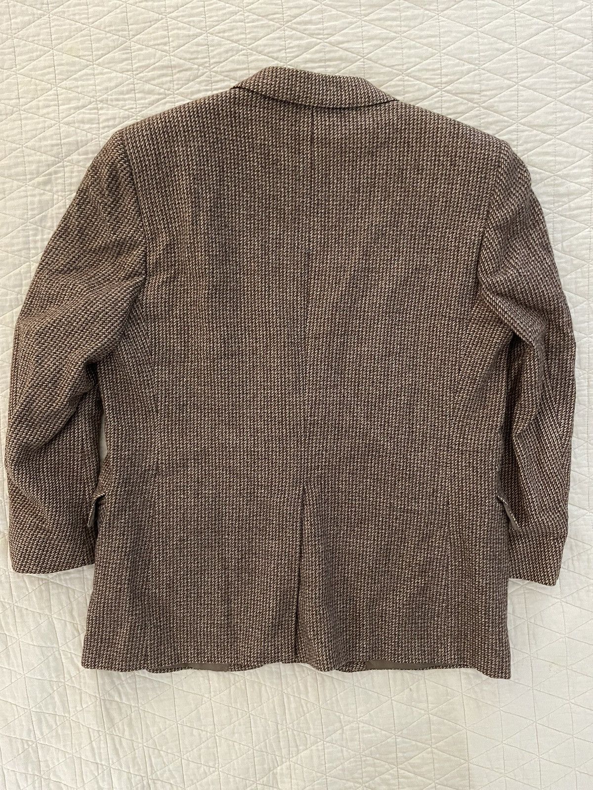 Lanvin × Vintage Vintage Wool Tweed Jacket Size 40S - 6 Thumbnail