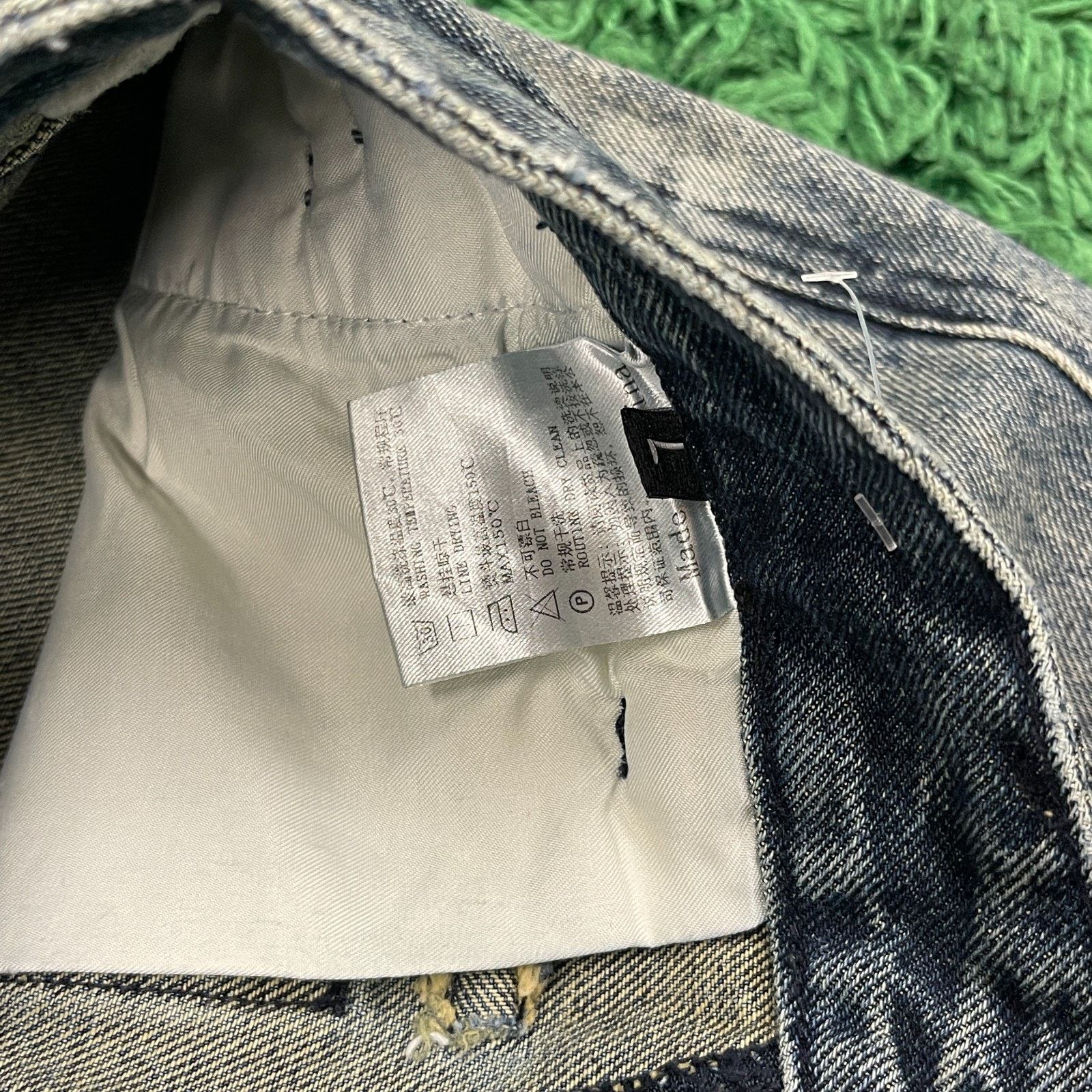 Tripp NYC × Vintage 11KN Brand Y2K Denim Cargo Utility Jeans Pants Punk Large Size 30" / US 8 / IT 44 - 6 Thumbnail