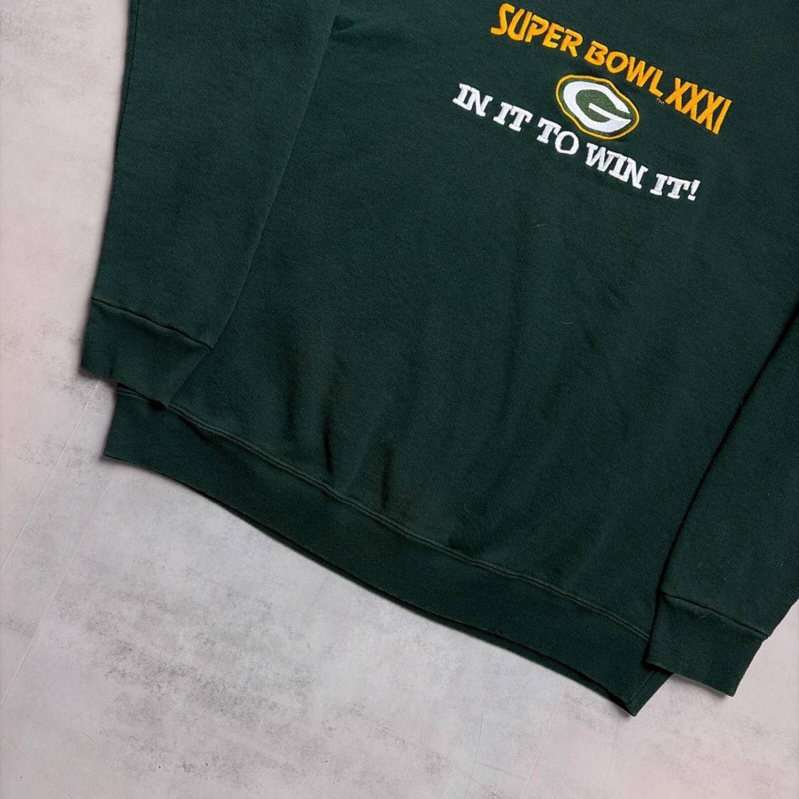 NFL Vintage NFL Packers Super Bowl XXXI Crewneck Sweater Size US L / EU 52-54 / 3 - 4 Thumbnail