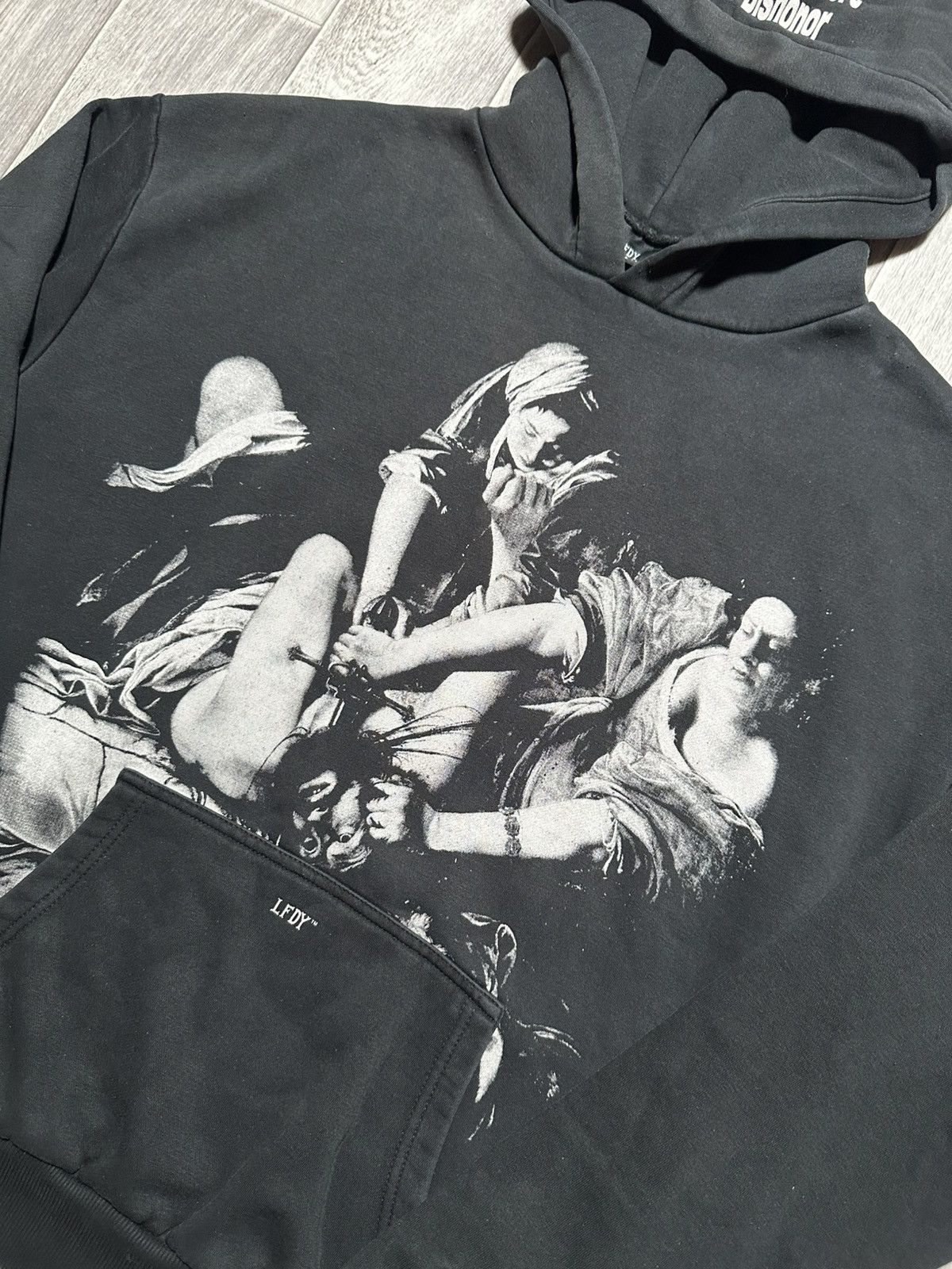 LFDY LFDY Lfdy Death Before Dishonor Avant Garde Rare Hoodie Size US S / EU 44-46 / 1 - 4 Thumbnail