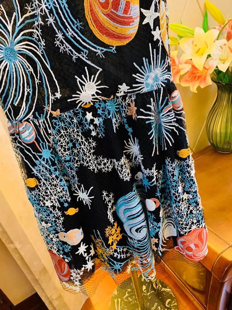 Valentino Valentino Starry sky dress Size XS / US 0-2 / IT 36-38 - 2 Thumbnail