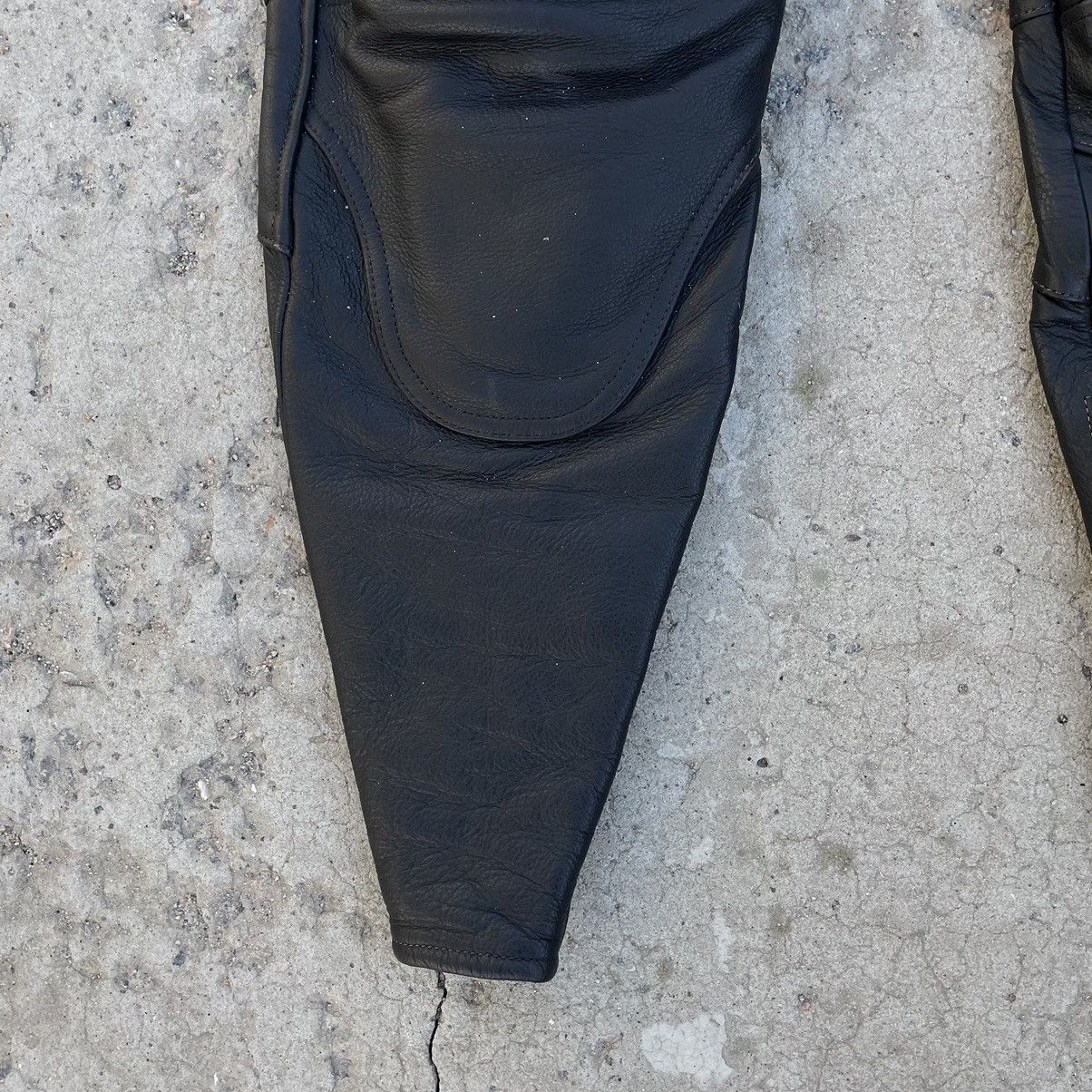 Leather × Vintage Vintage Leather Pants Polo Moto 90s Y2K Style USA Size US 34 / EU 50 - 3 Thumbnail