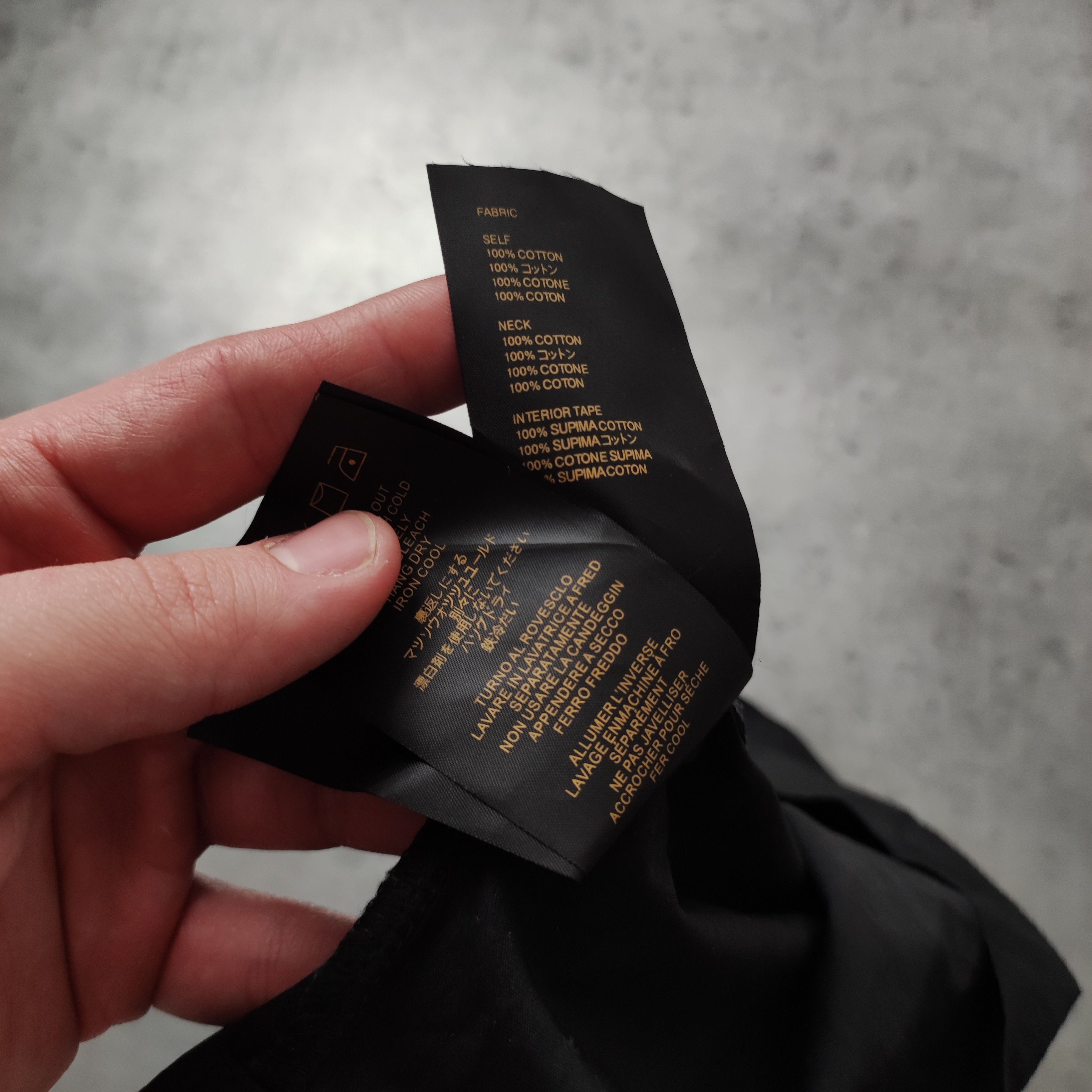 Essentials × FOG × Fear of God RARE FOG Fear Of God Big Back Logo Blackout Polo Shirt Size US S / EU 44-46 / 1 - 9 Thumbnail