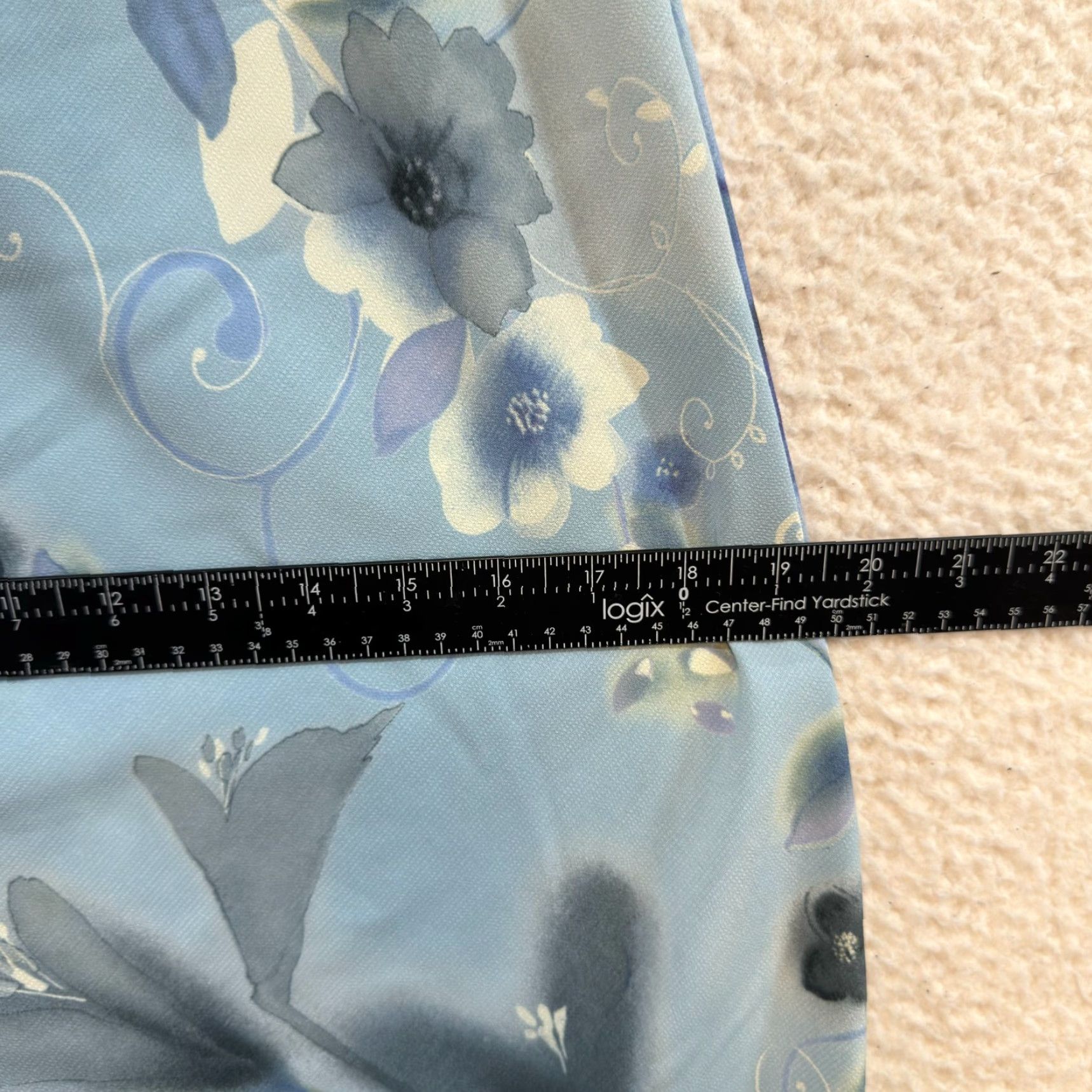 Vintage VINTAGE 90s Y2K Maxi Dress Blue Floral Full Length Sleeveless Cottagecore L Womens Size L / US 10 / IT 46 - 6 Thumbnail