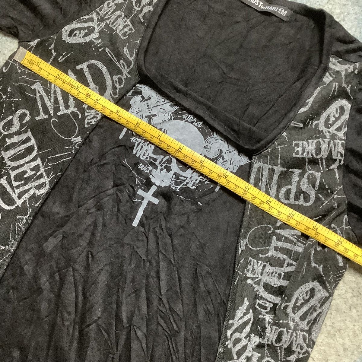 If Six Was Nine × Japanese Brand × Le Grande Bleu (L.G.B.) Y2k Ghost of Harlem Skull Punk Longsleeve Ifsixwasnine Size ONE SIZE - 11 Thumbnail