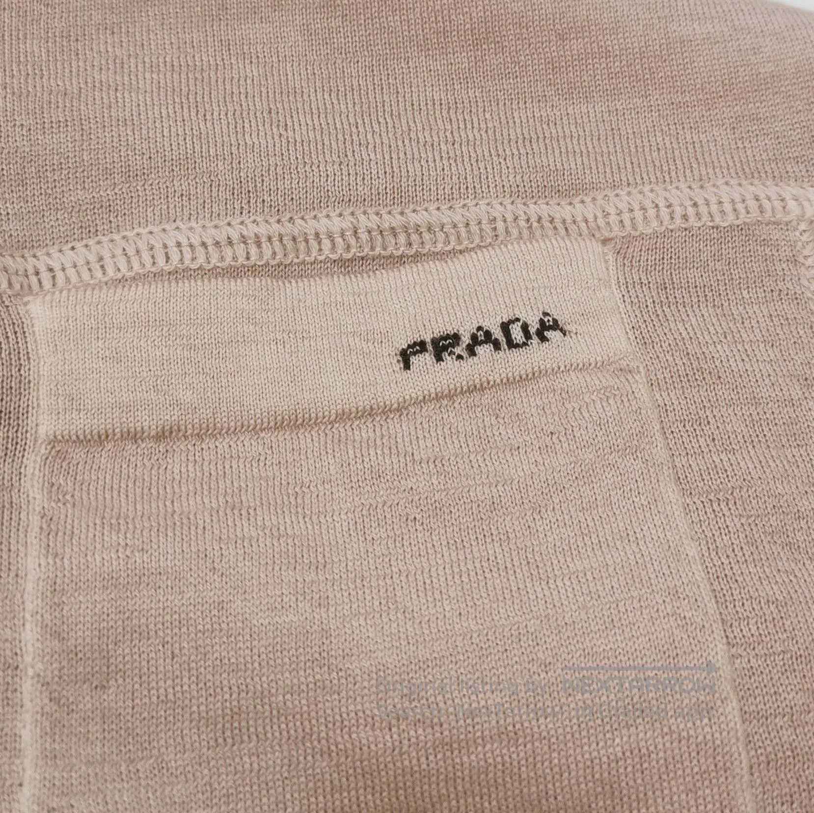 Prada Prada Logo Crew Neck Knit Sweater . Size XXS / US 00 / IT 34 - 2 Thumbnail