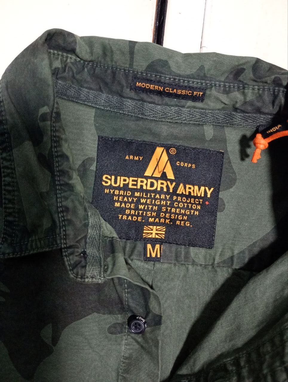 Japanese Brand × Superdry Superdry S.D.Army Shirt NWT Size US M / EU 48-50 / 2 - 4 Thumbnail