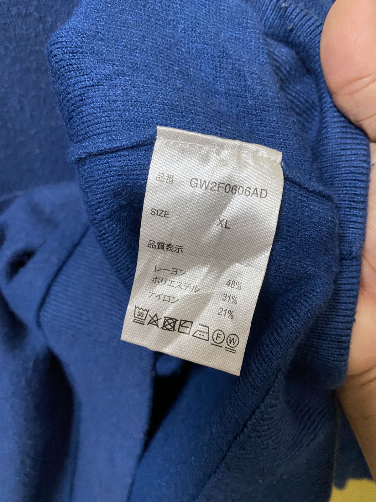 Global Work Plain Global Work Hoodie Blue Colour Size US XL / EU 56 / 4 - 5 Thumbnail