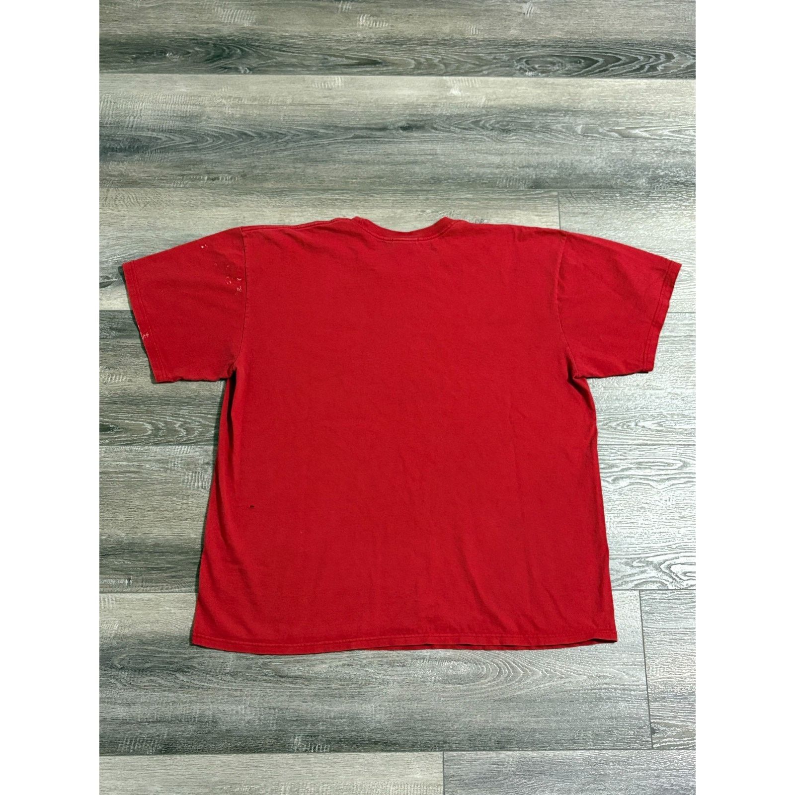 Nike Vintage Nike Swoosh Logo Silver Tag Red Shirt Y2K - Men’s XL Size US XL / EU 56 / 4 - 10 Thumbnail
