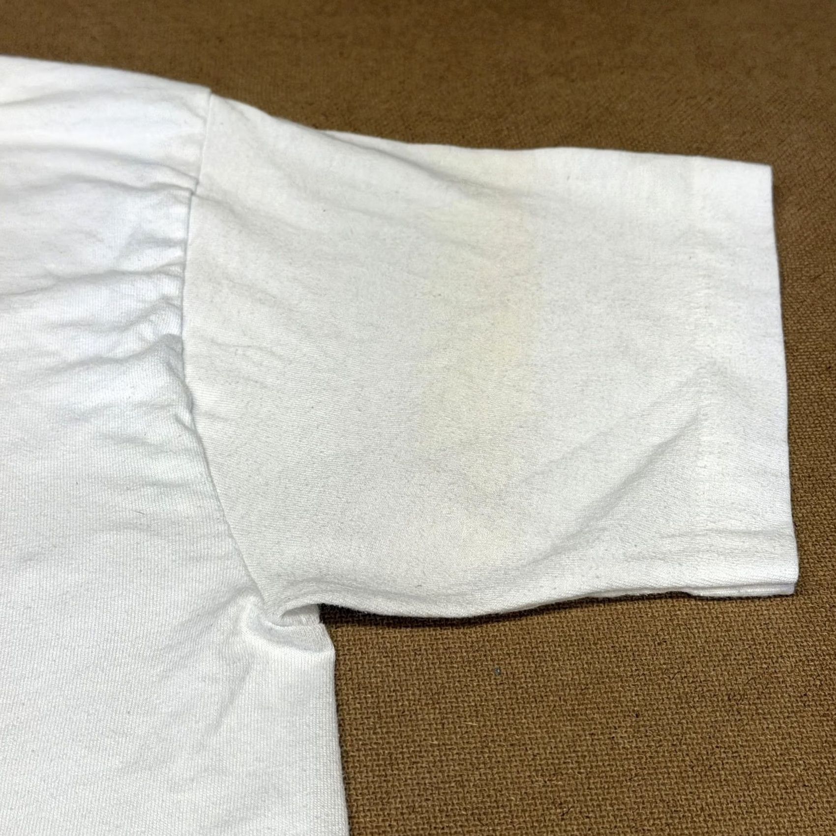 Fruit Of The Loom VINTAGE Fruit Of The Loom Shirt Mens Large White Adopt A Pet Dog Cat Tee 90s Size US L / EU 52-54 / 3 - 7 Thumbnail