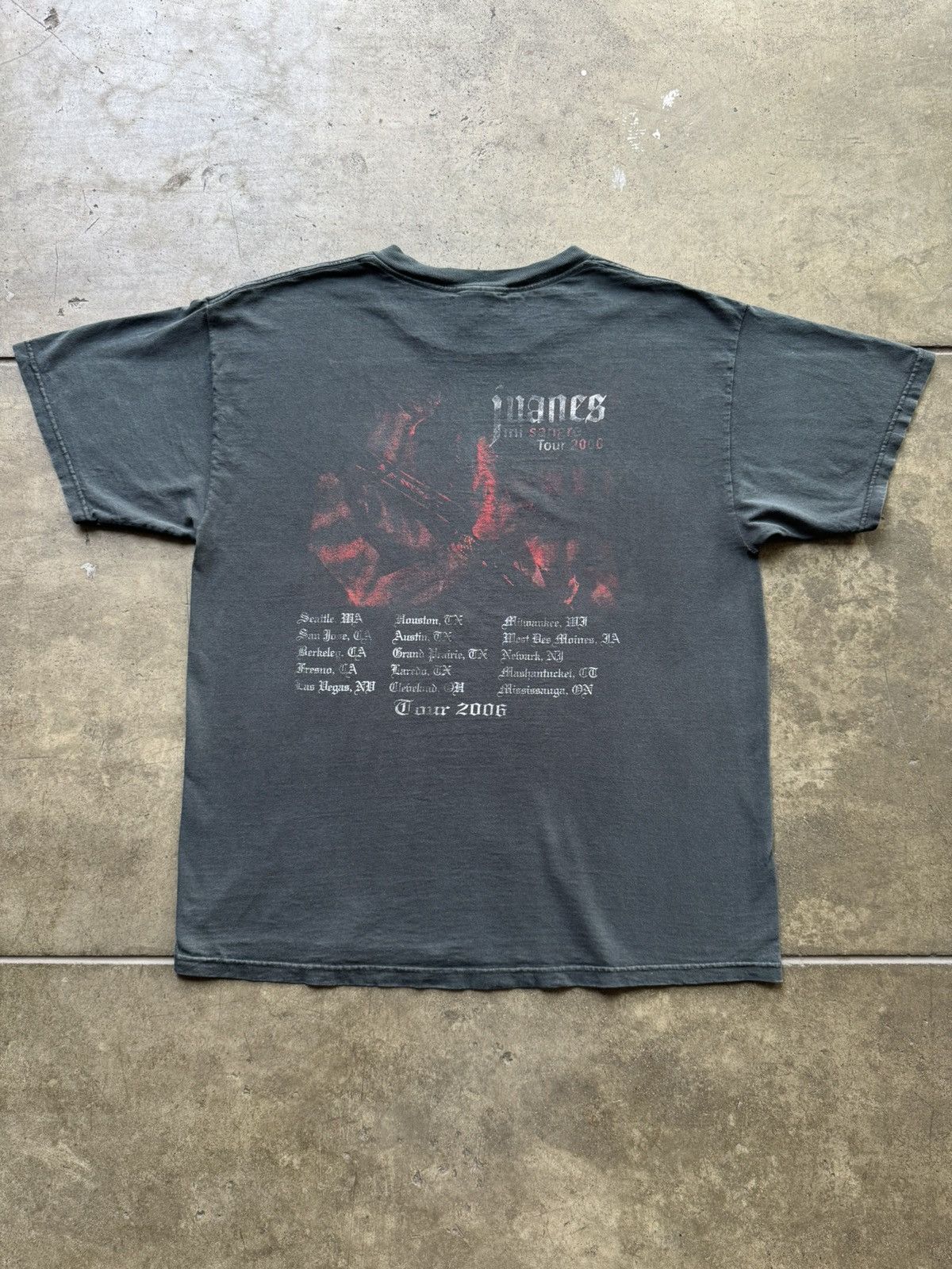 Vintage 2006 Juanes Mi Sangre Band Tee Shirt Mana Latin Nirvana Size US L / EU 52-54 / 3 - 2 Thumbnail