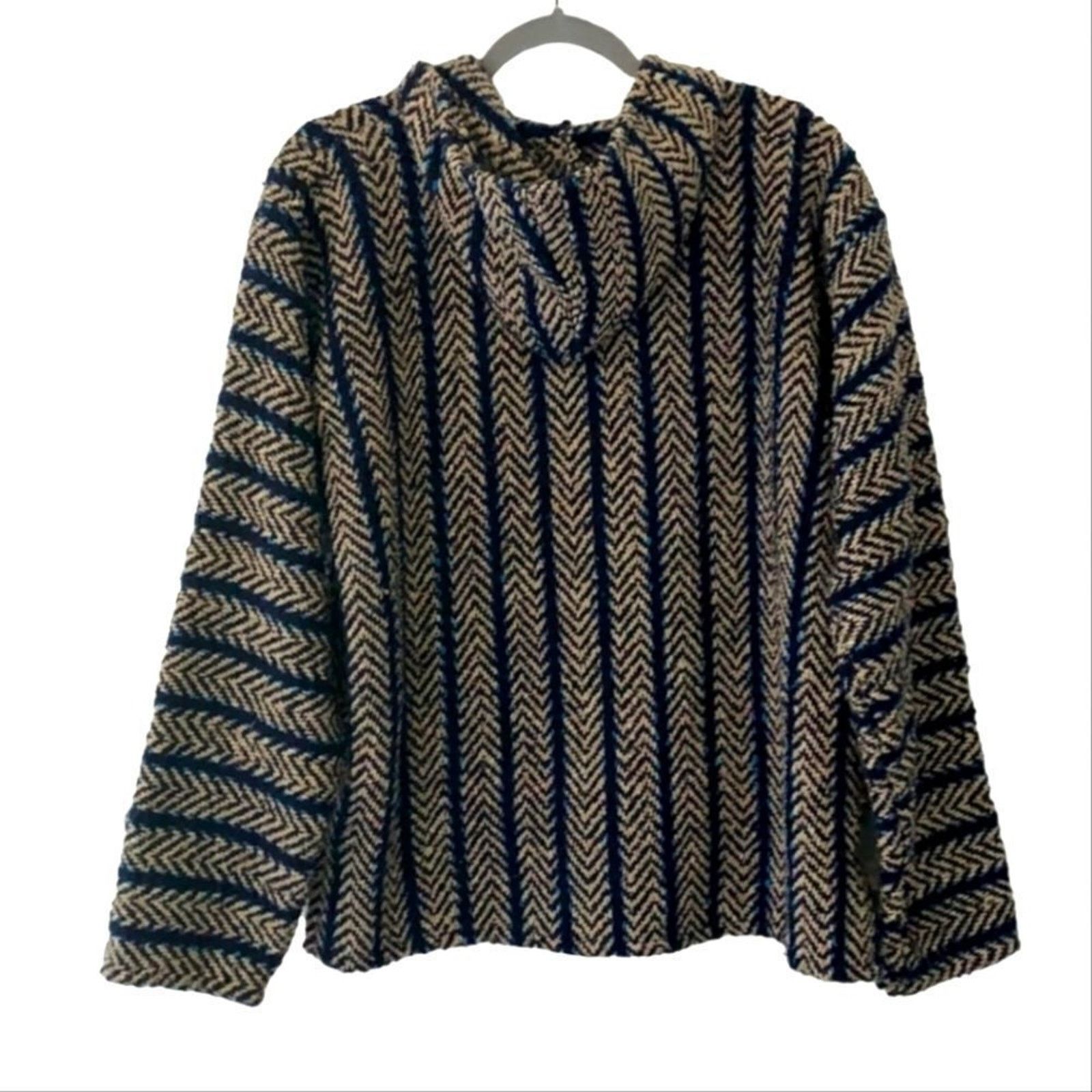 Baja Joe Baja Joe Drug Rug Hoodie Surfer Pullover Size L Size L / US 10 / IT 46 - 12 Thumbnail