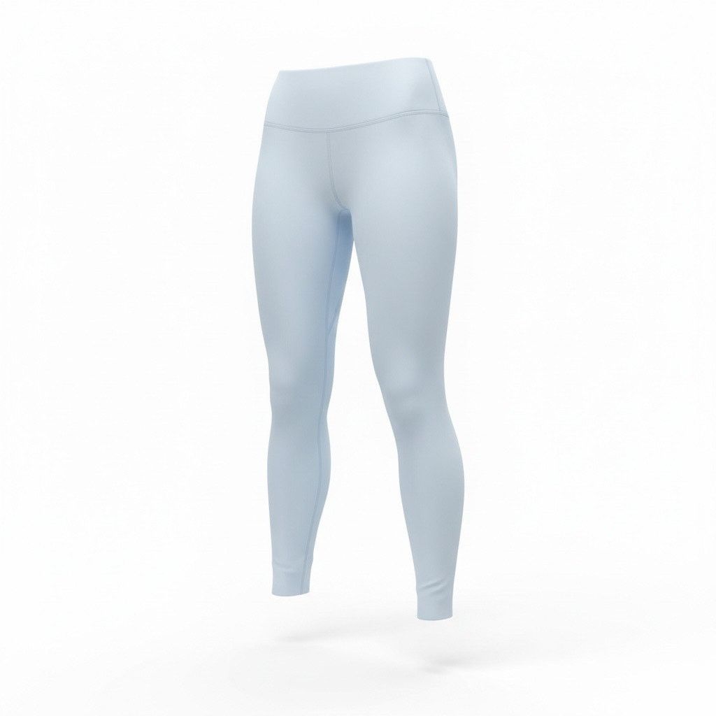 Lululemon Lululemon Light Blue High Rise Leggings Women’s Size 4 Size 27" / US 4 / IT 40 - 1 Thumbnail