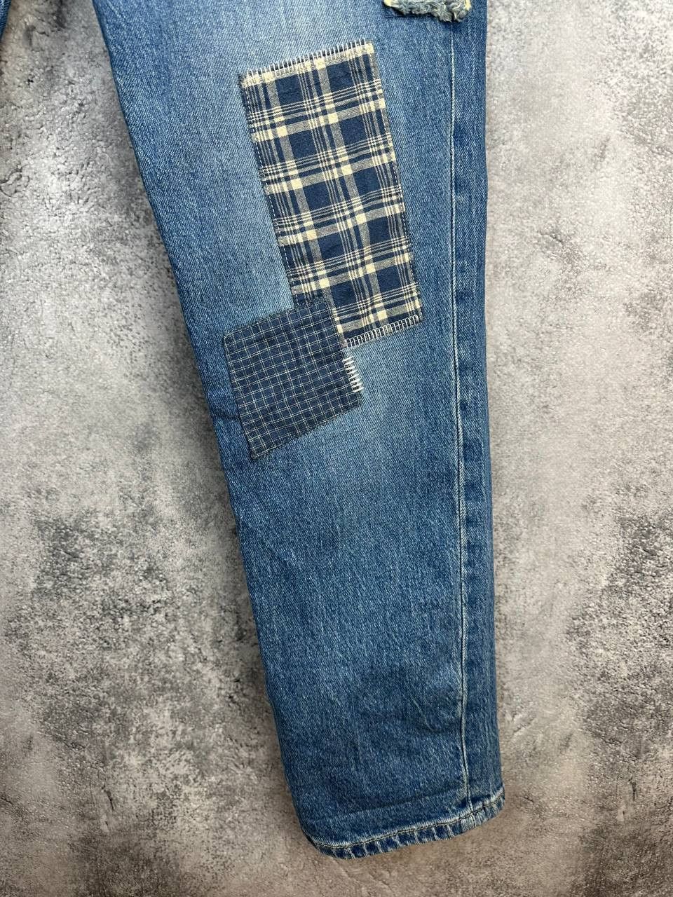 Lauren Ralph Lauren Lauren Ralph Lauren Patchwork Bandana Denim Jeans Pants Size 28" / US 6 / IT 42 - 7 Thumbnail