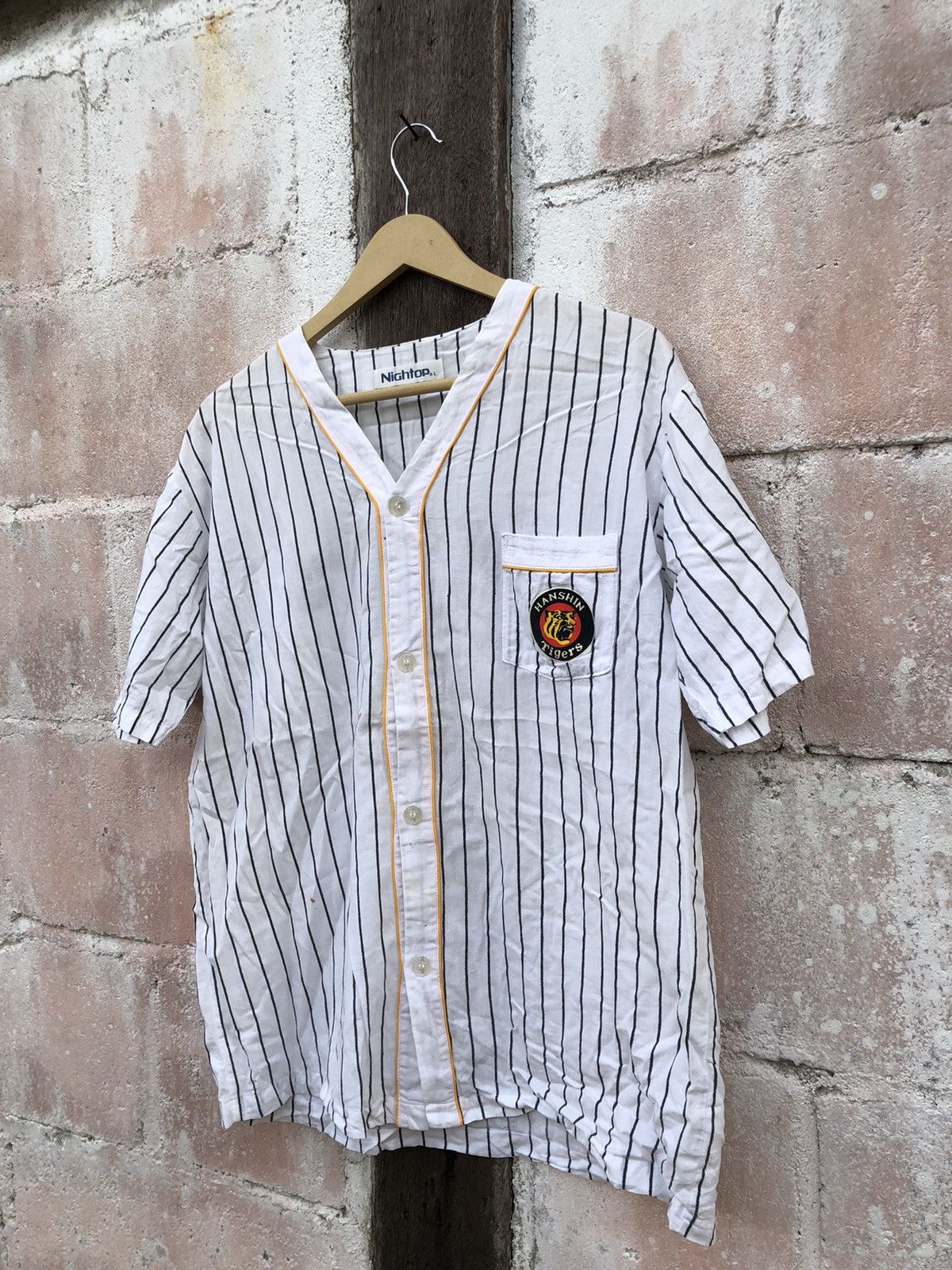 MLB Hanshin Tiger Jersey MLB Size US L / EU 52-54 / 3 - 3 Thumbnail