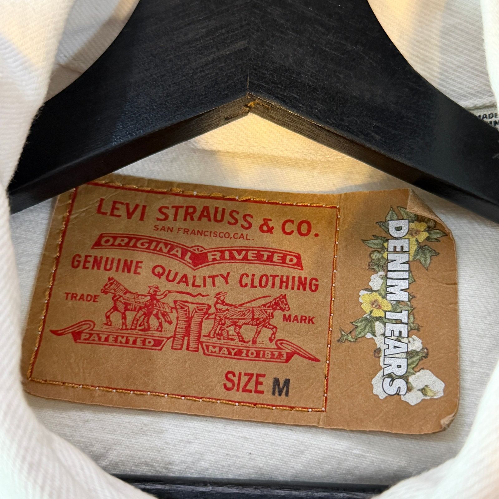 DENIM TEARS Denim Tears X Levis Wreath Denim Jacket Size US M / EU 48-50 / 2 - 3 Thumbnail