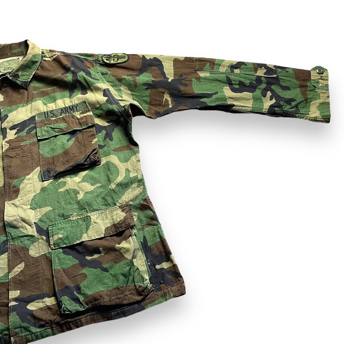 American Apparel VINTAGE AMERICAN APPAREL CAMOFLAUGE MILITARY JACKET Size US M / EU 48-50 / 2 - 5 Thumbnail